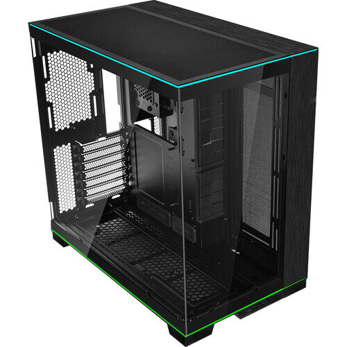 Lian Li O11 Dynamic EVO RGB ATX Mid-Tower Gaming Case, Black - Bild 2 von 6