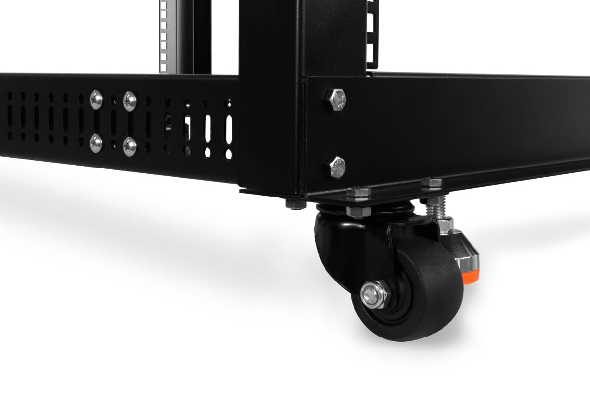 Alphacool ES 19" Open Frame Server Rack 12U Adjustable Depth - Picture 4 of 7