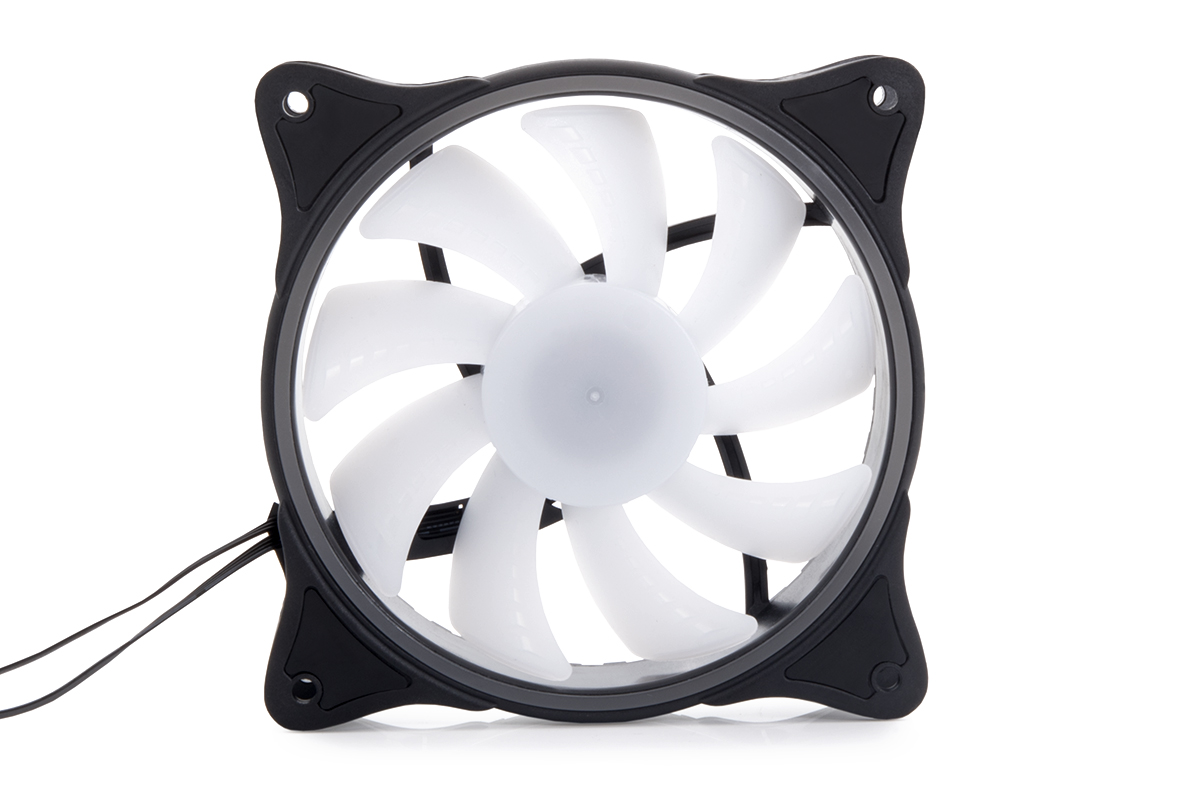 Alphacool Rise Aurora 120mm Fan, Digital RGB, 2-pack - Picture 2 of 7