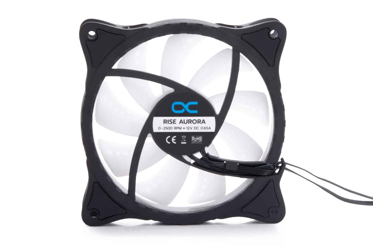 Alphacool Rise Aurora 120mm Fan, Digital RGB, 2-pack - Picture 3 of 7