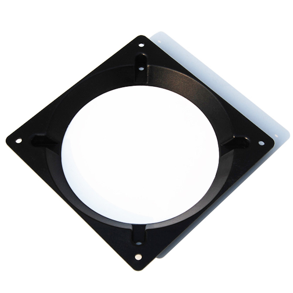 Adaptador de ventilador Bitspower 140 mm a 120 mm, negro - Imagen 1 de 1