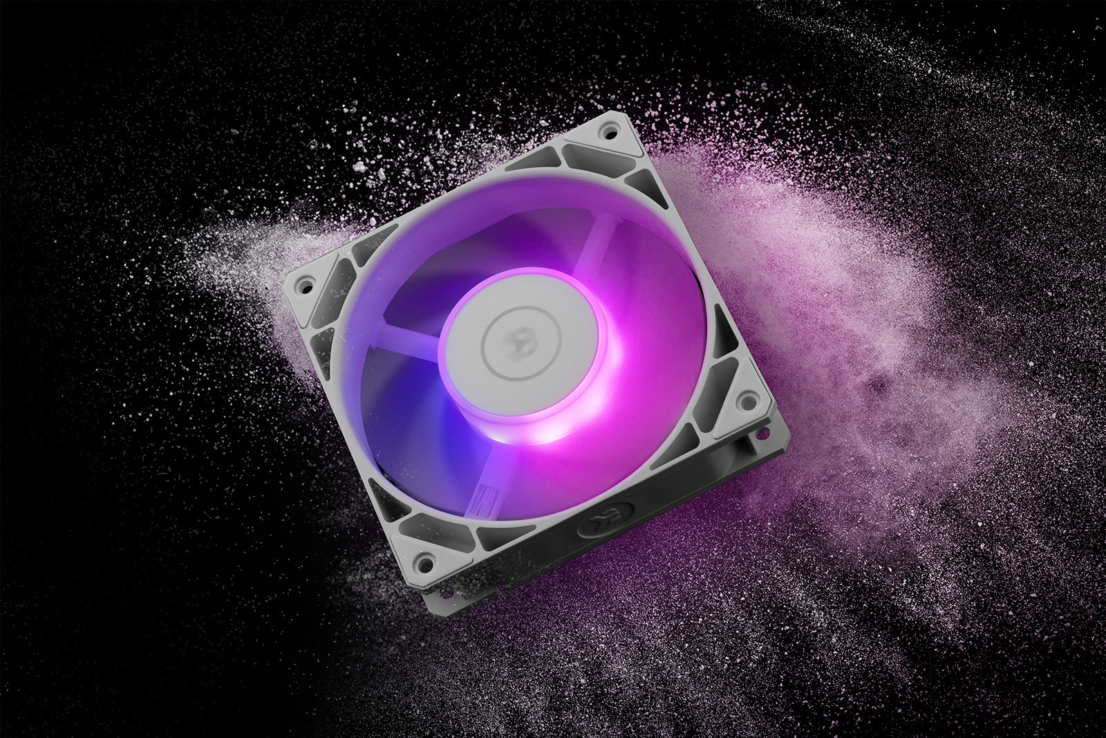 EKWB EK-Loop FPT 120mm Fan, 550-2300 RPM, Digital RGB, White, 2-pack - Picture 7 of 7