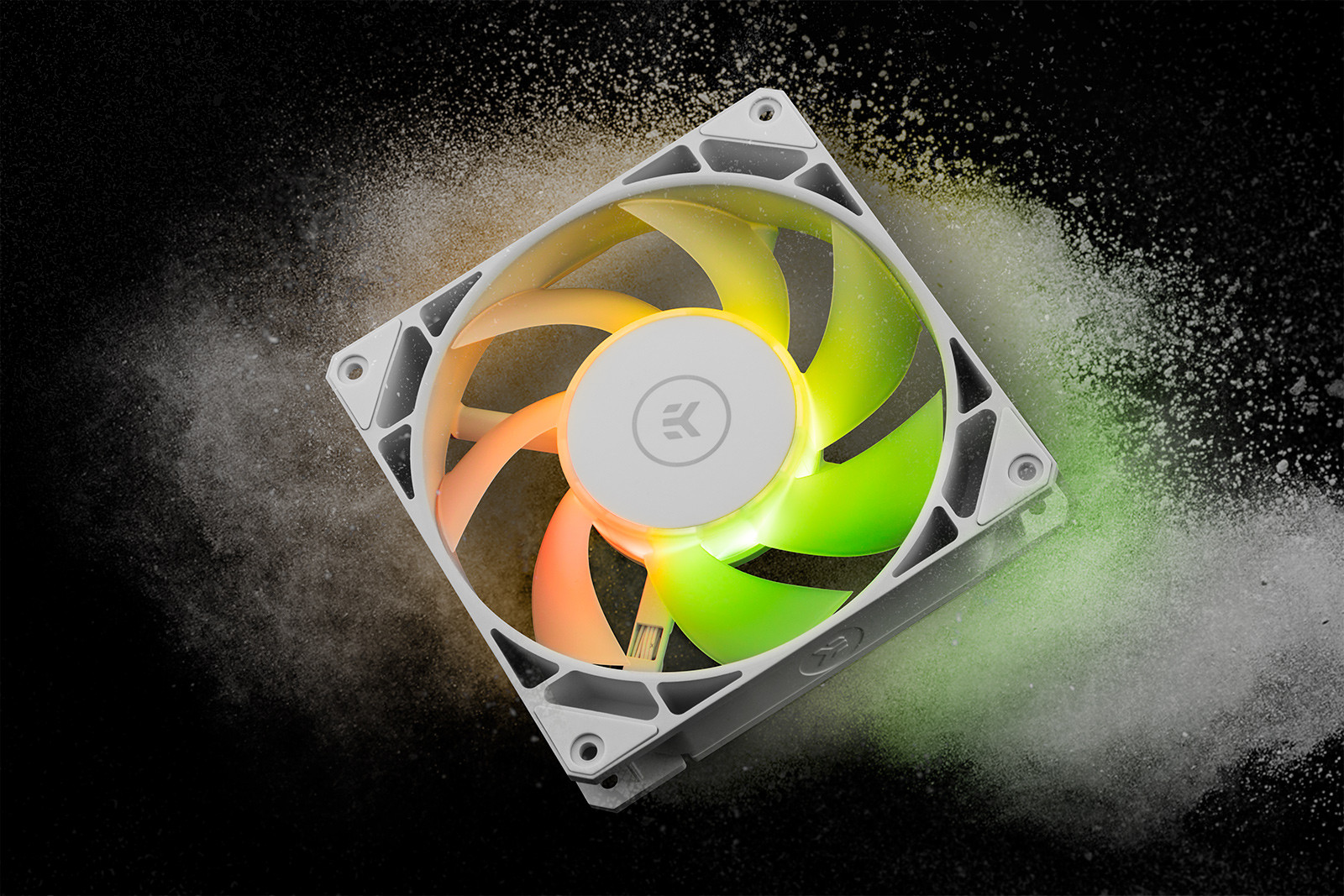 EKWB EK-Loop FPT 140mm Fan, 600-2200 RPM, Digital RGB, White - Picture 7 of 7