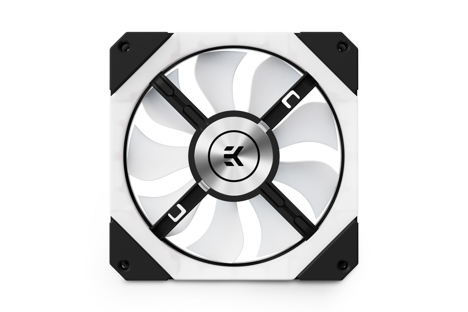 EKWB EK-Quantum Impulse 120 D-RGB 120mm Fan, 400-1800 RPM, Black, 2-pack - Picture 3 of 7