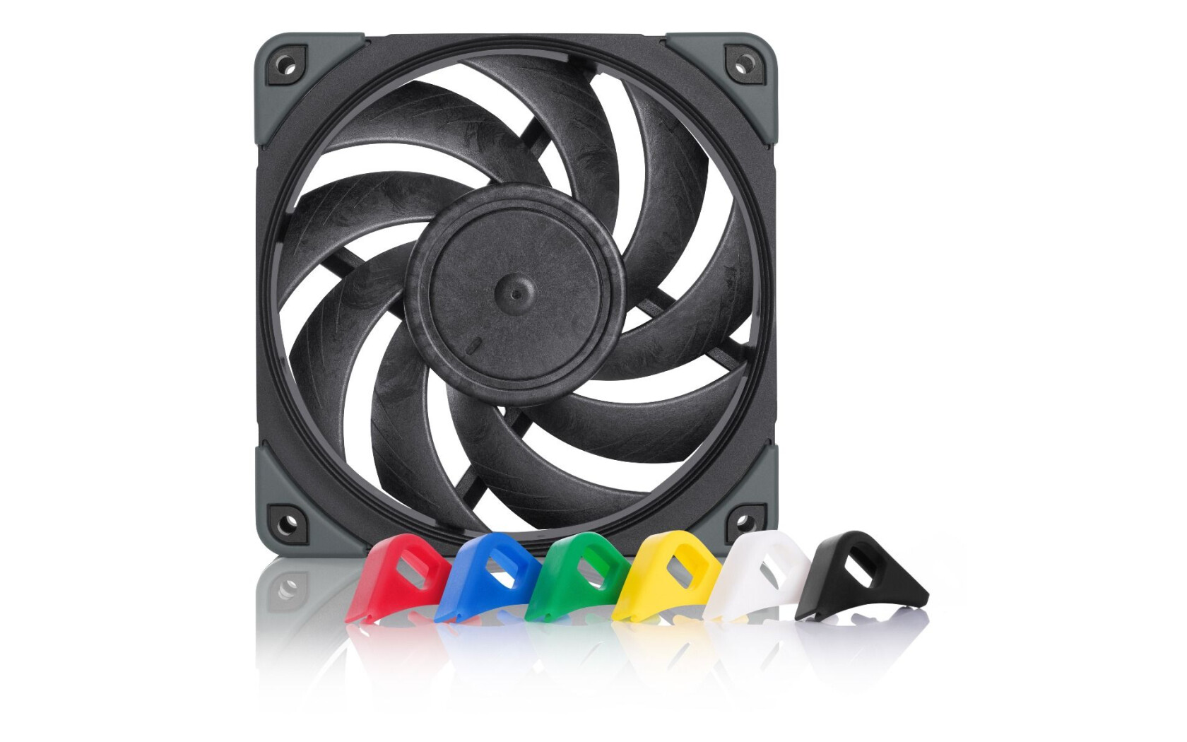 Noctua NF-A12x25-PWM Chromax Fan, 120mm, Black, 3-pack - Afbeelding 2 van 4