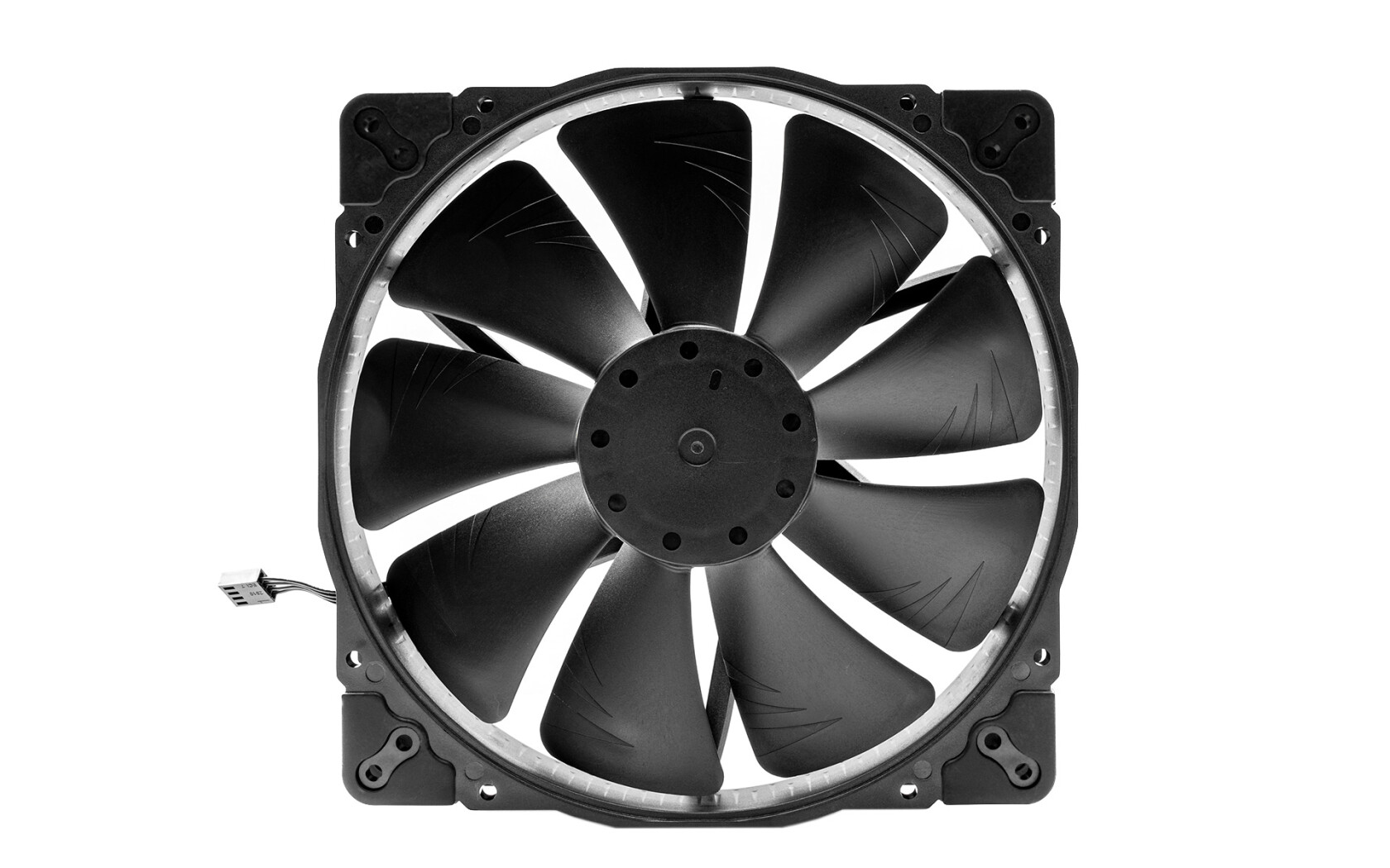 Ventilateur Chromax Noctua NF A20 HS-PWM, 200 mm, noir, lot de 2 - Photo 2/4