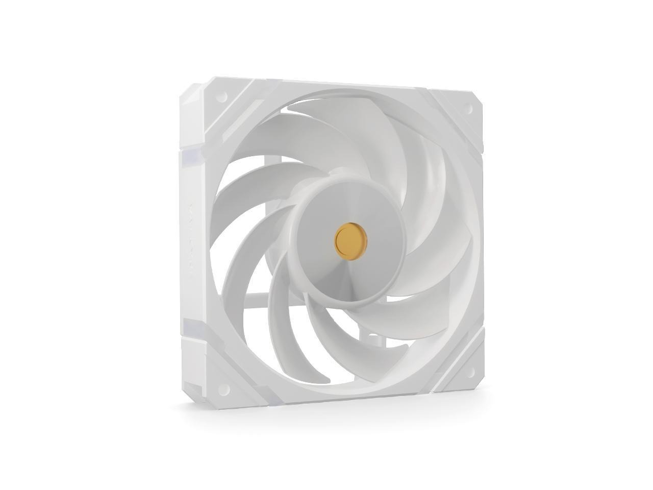 Valkyrie X12R ARGB 120mm PC Case Fan, Reverse Airflow, White, 3-pack | eBay