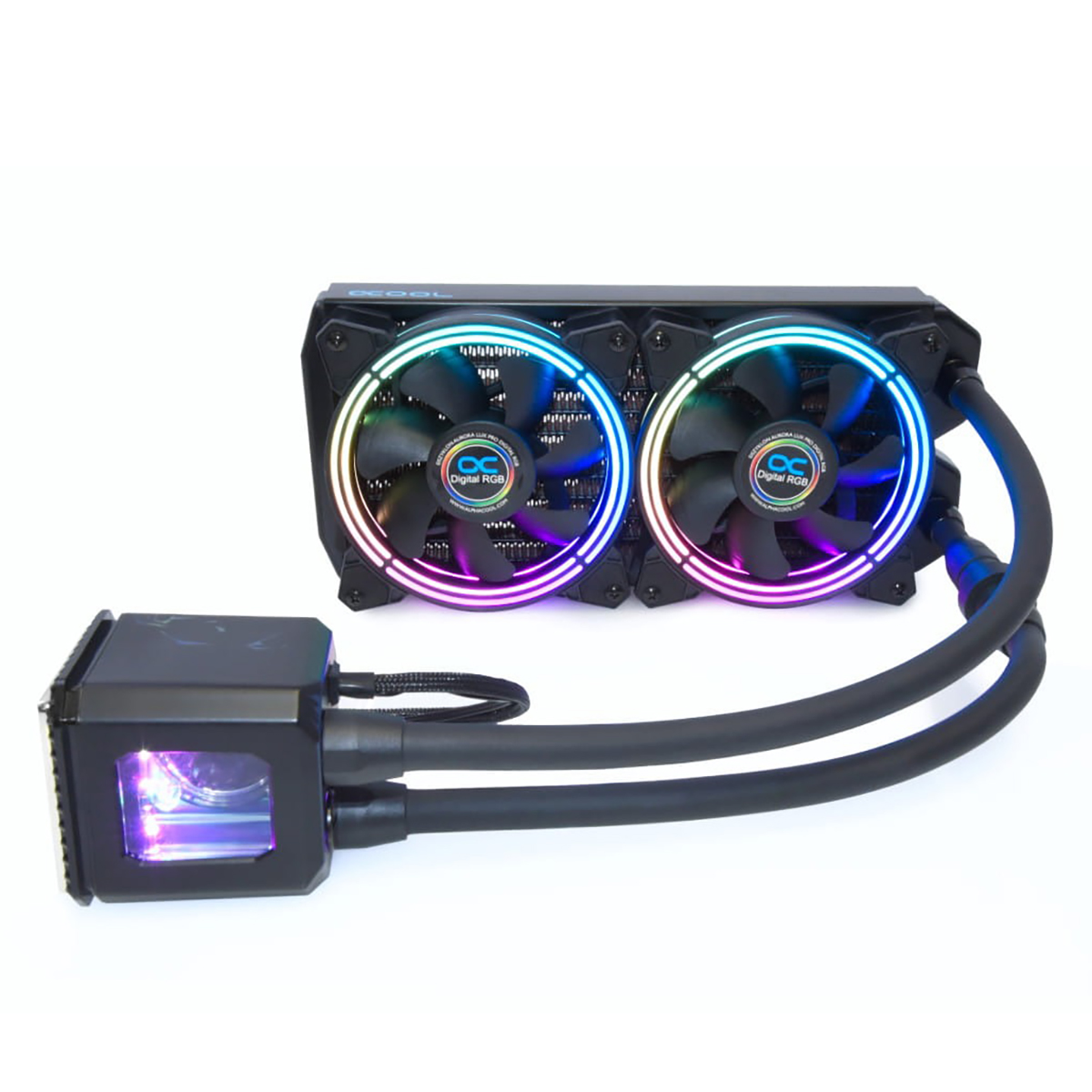 Alphacool Eisbaer Aurora 240 CPU AIO, Digital RGB - Picture 1 of 7