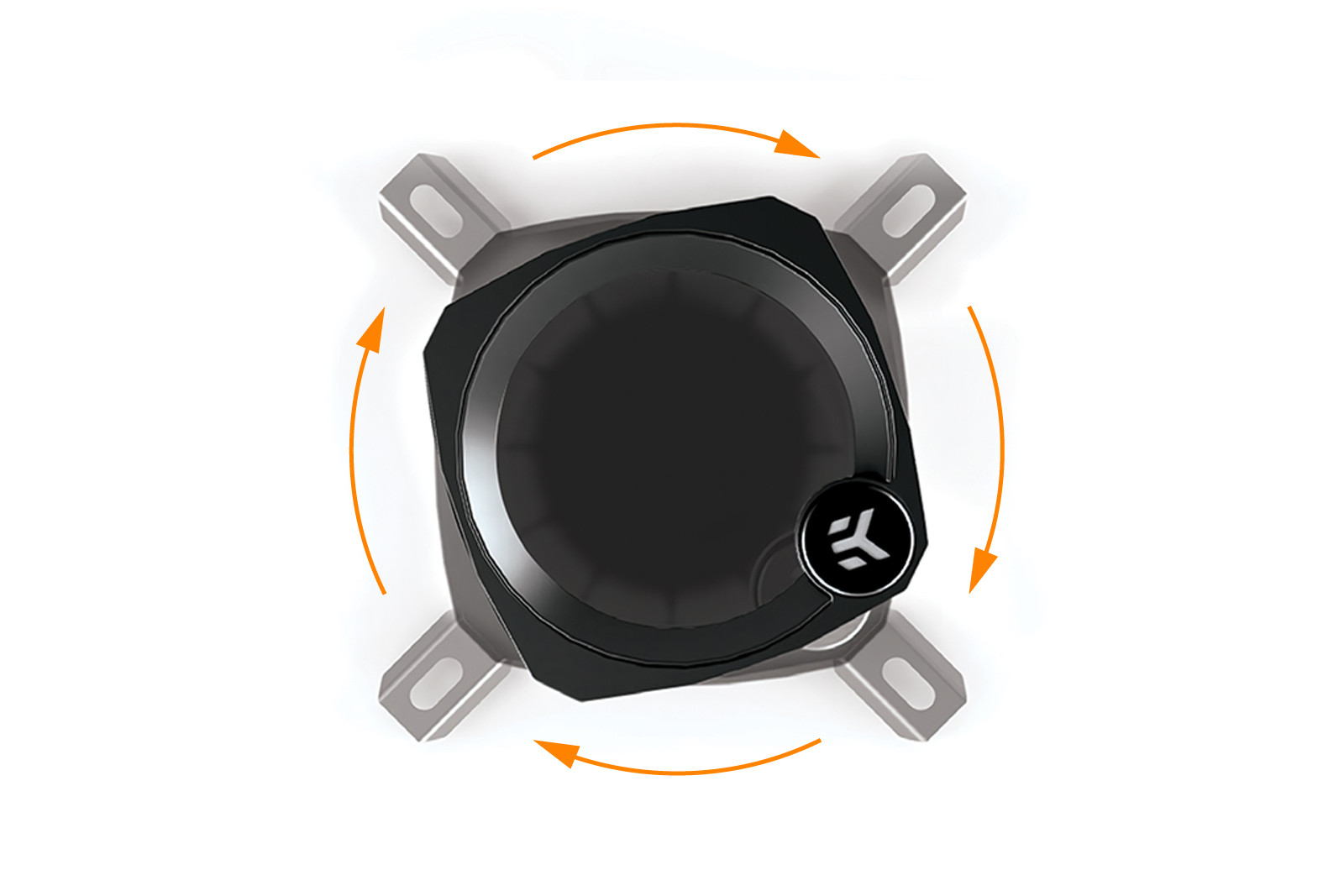 Enfriador de CPU EKWB EK-Nucleus AIO CR240 Lux, digital RGB, negro - Imagen 7 de 7