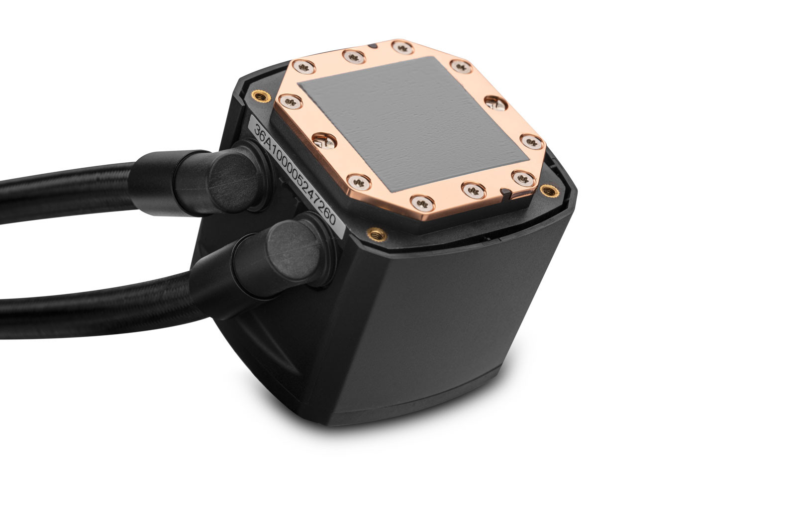 Enfriador de CPU EK-Nucleus AIO CR360 Lux y tela de microfibra, negro - Imagen 5 de 7