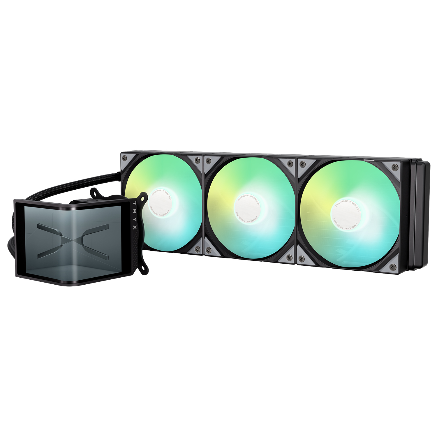 TRYX PANORAMA SEARGB 360 CPU AIO, schwarz - Bild 4 von 6
