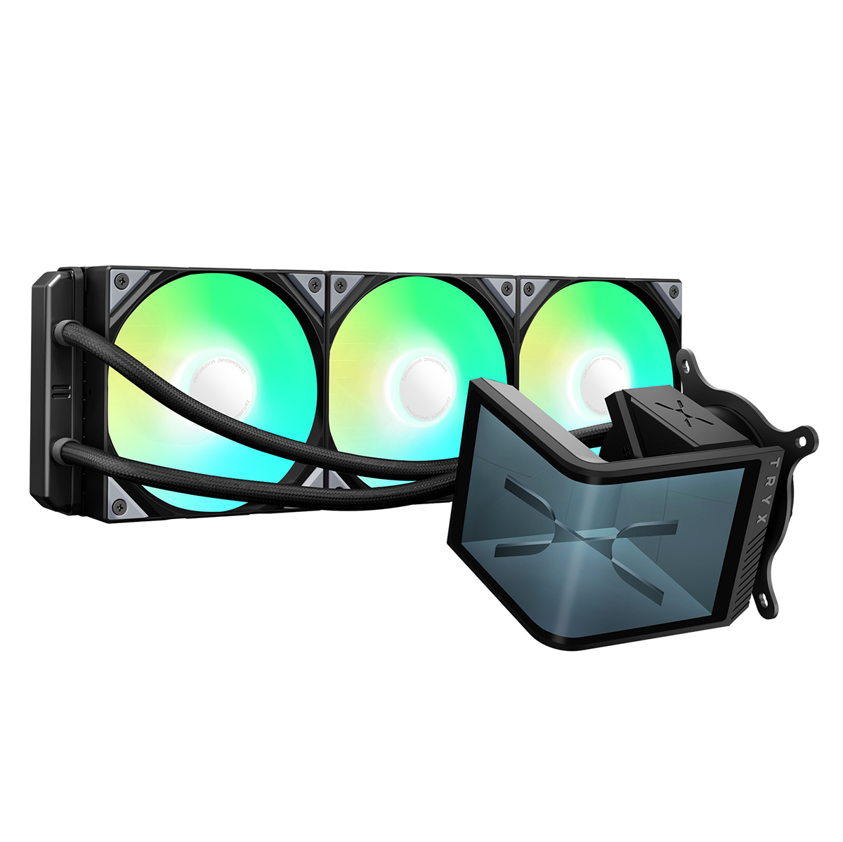 TRYX PANORAMA SEARGB 360 CPU AIO, schwarz - Bild 1 von 6