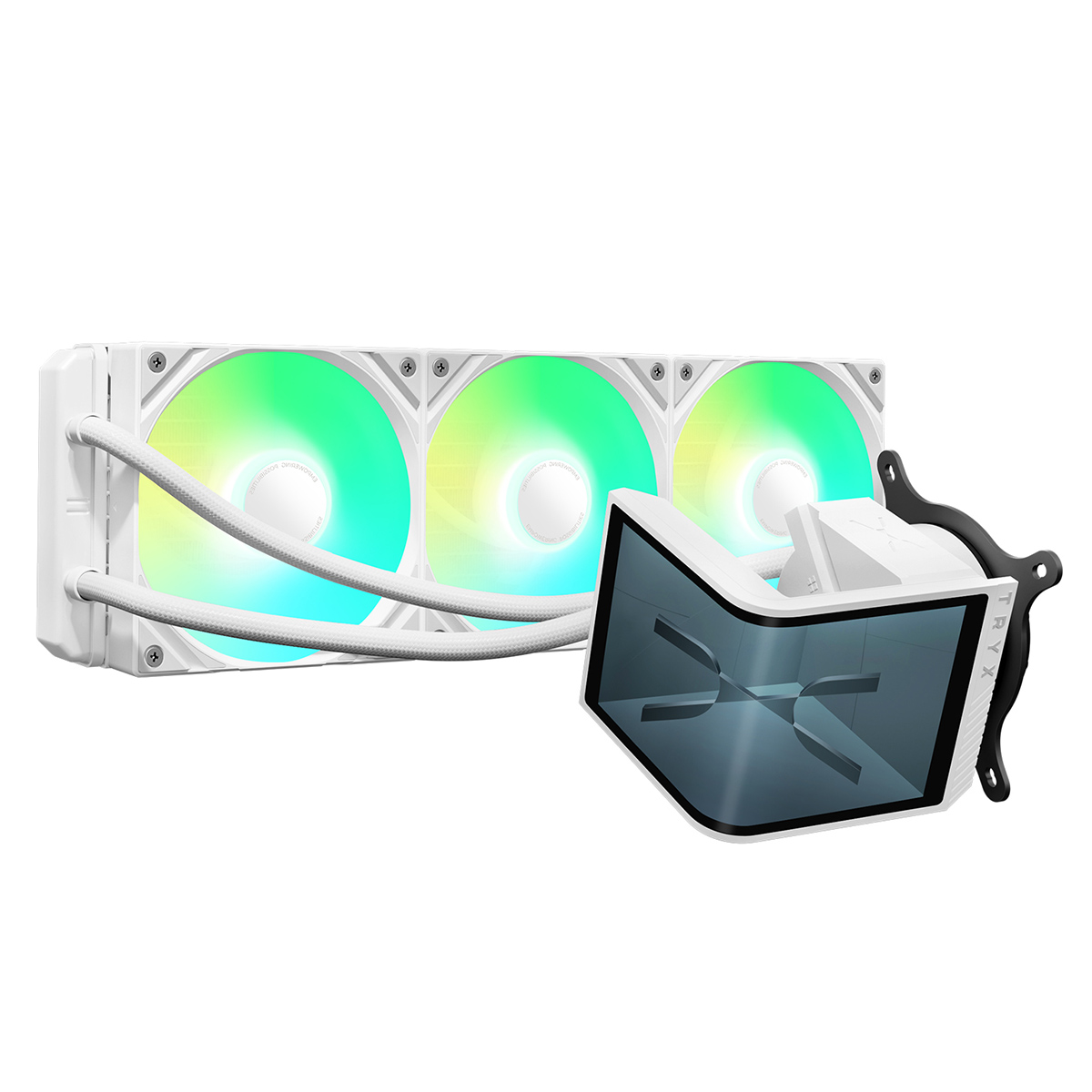 TRYX PANORAMA SE ARGB 360 CPU AIO, White - Afbeelding 1 van 6