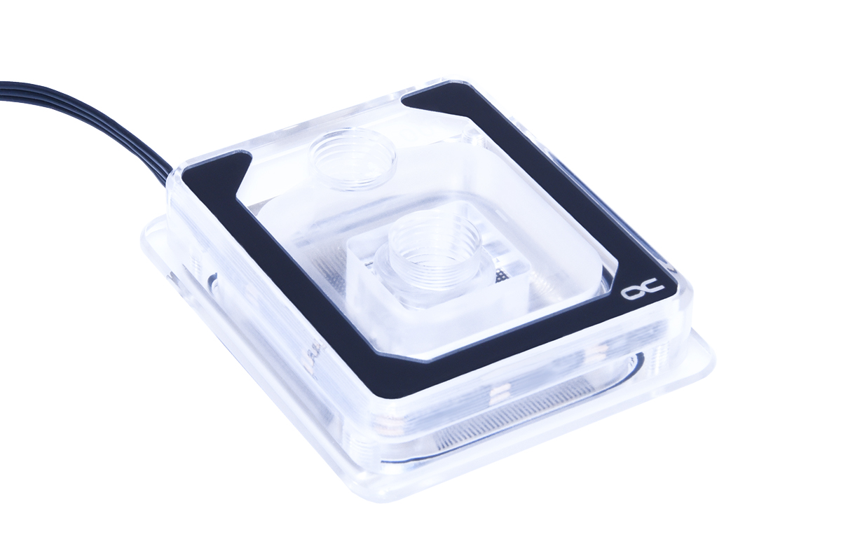 Alphacool blok lodowy Aurora XP3 Light CPU Blok wodny, Plexi - Zdjęcie 2 z 7