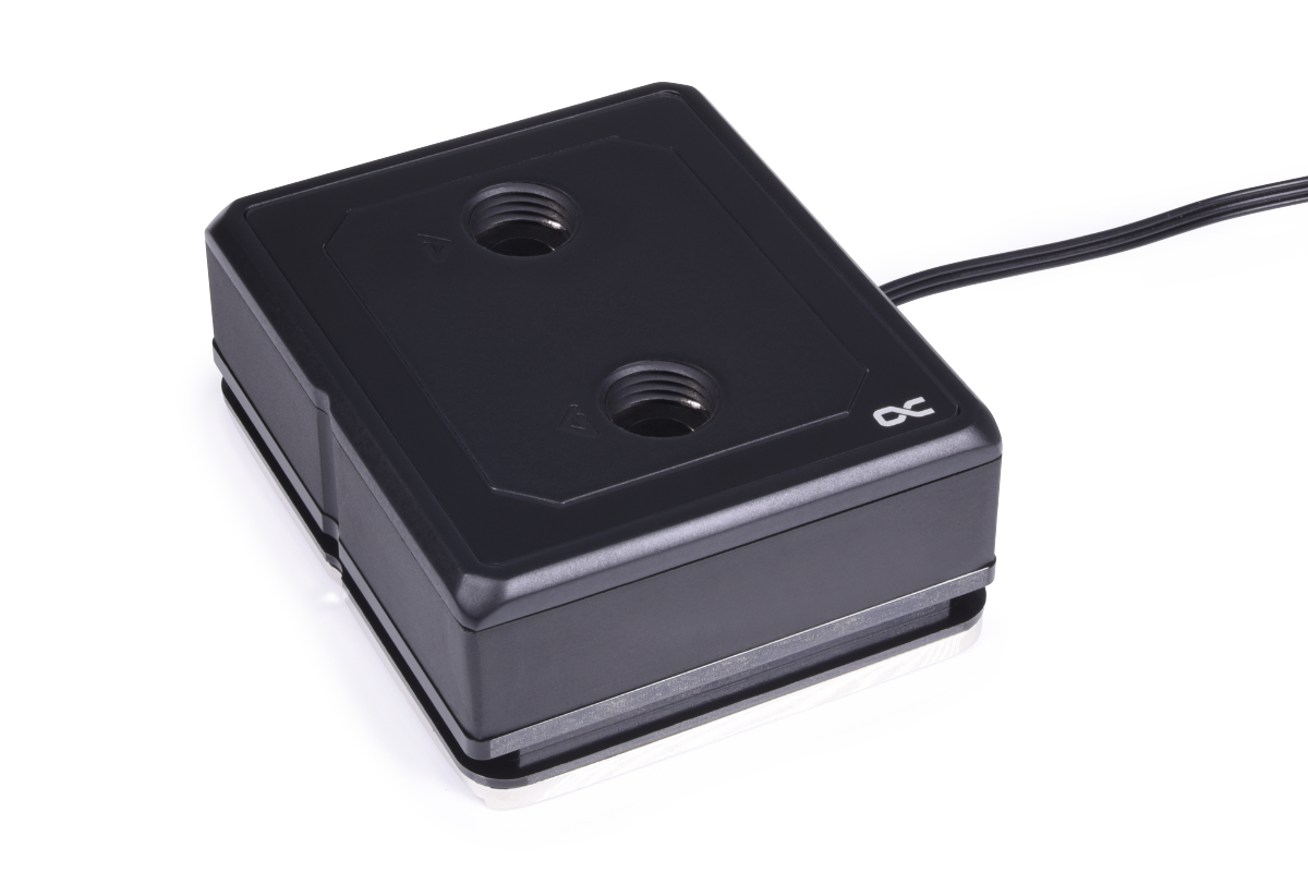 Alphacool Eisblock XPX Pro Aurora - CPU de latón completo bloque de agua, D-RGB, negro - Imagen 2 de 7