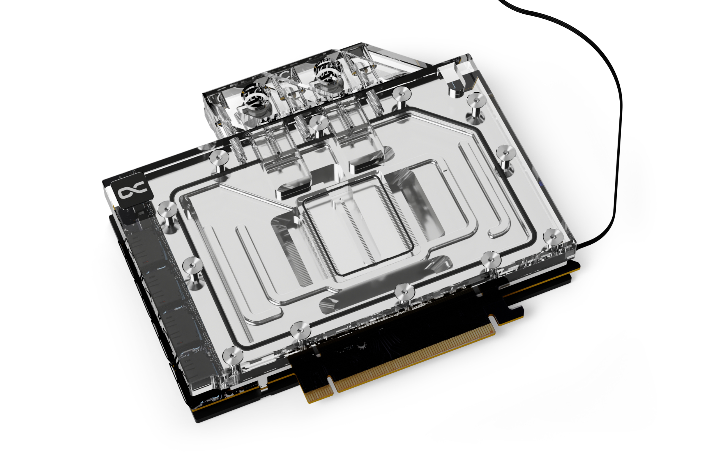 Alphacool Eisblock Aurora RTX 4070TI Ventus Wasserblock mit Backplate - Bild 3 von 6
