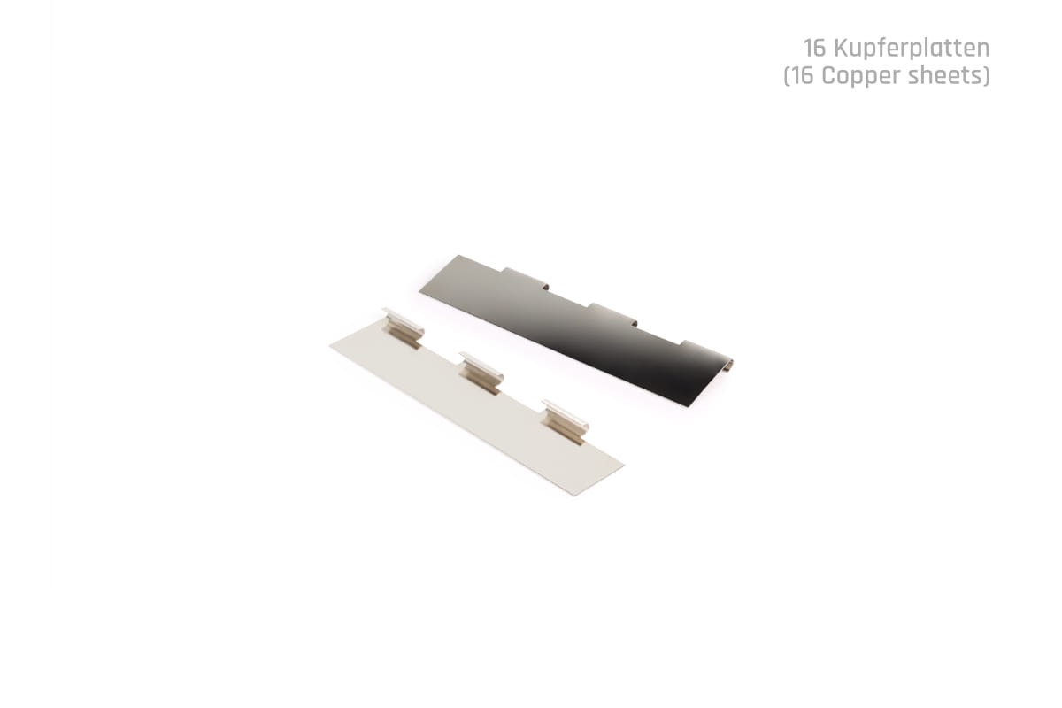 Alphacool ES U-Form RAM Wasserkühler 8-fach Set - Bild 4 von 7