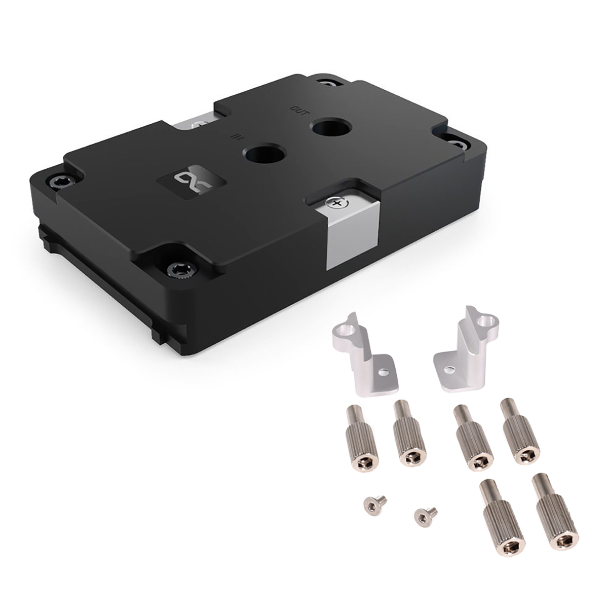 Alphacool ES Jet LGA 4677 2U CPU Cooler and ES Mounting Kit EPYC SP5 (LGA 6096) - Picture 1 of 7