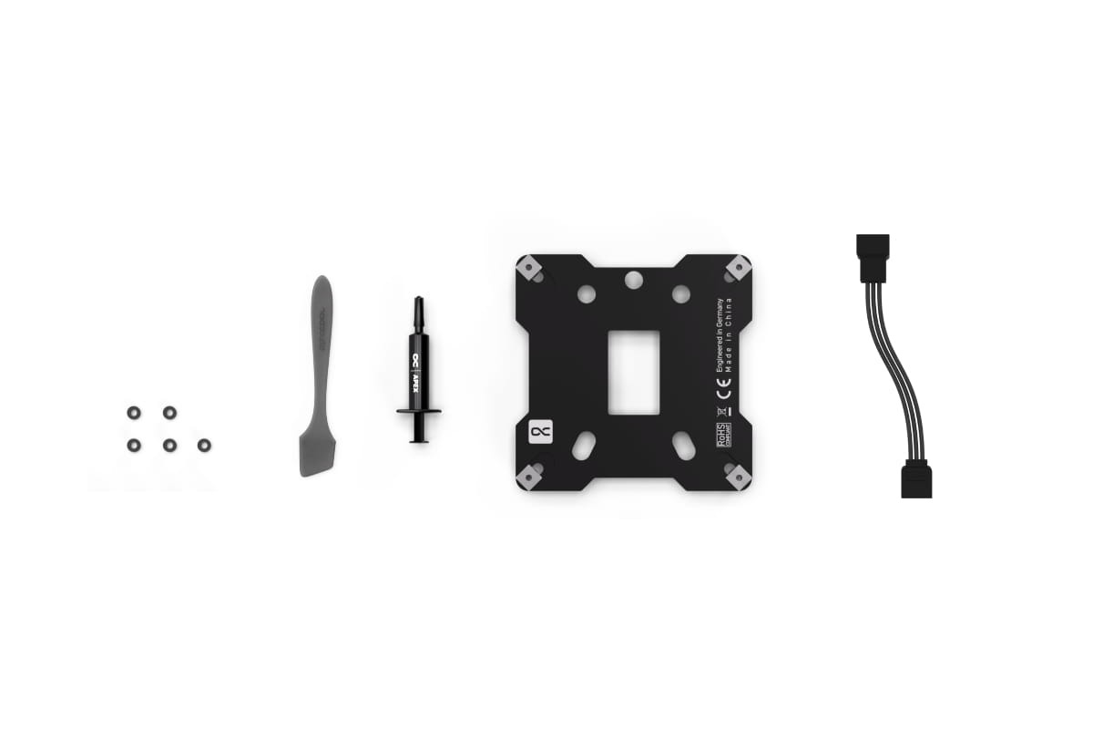 Alphacool Apex 1 CPU Cooler, LGA 1700/1851, Black