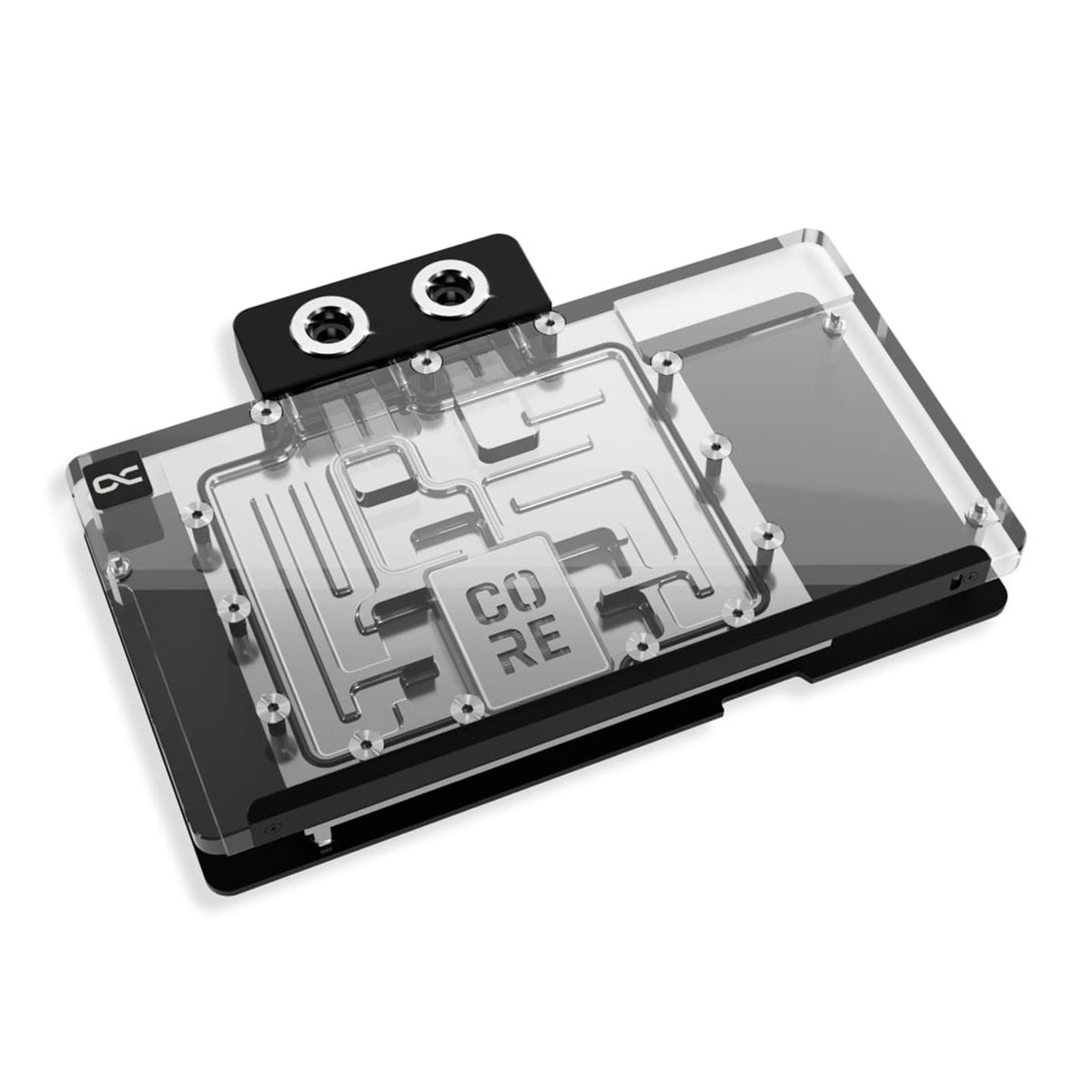 Alphacool Core RX 9070 XT Red Devil GPU Water Block with Backplate