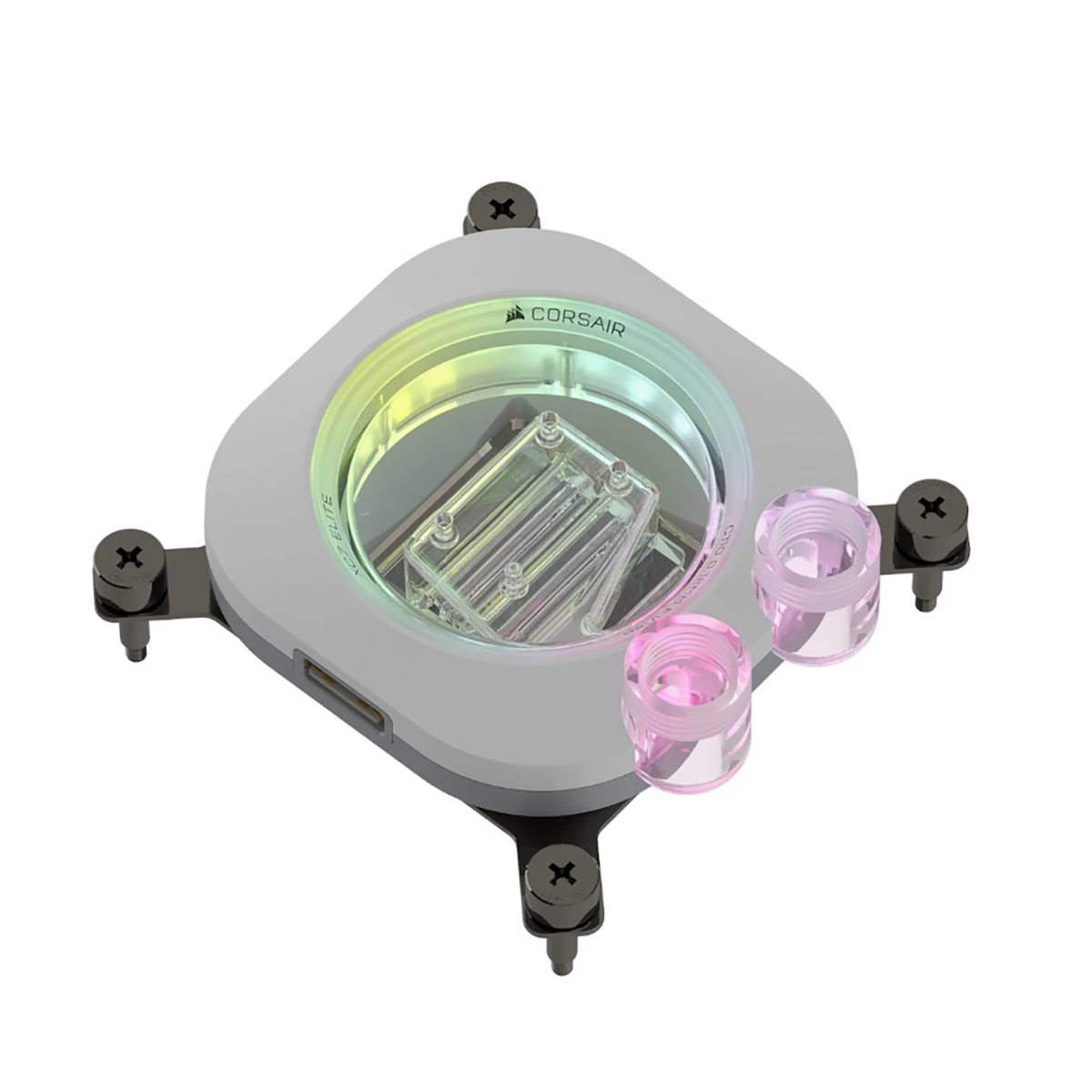 Corsair iCUE LINK XC7 RGB ELITE CPU Water Block, White