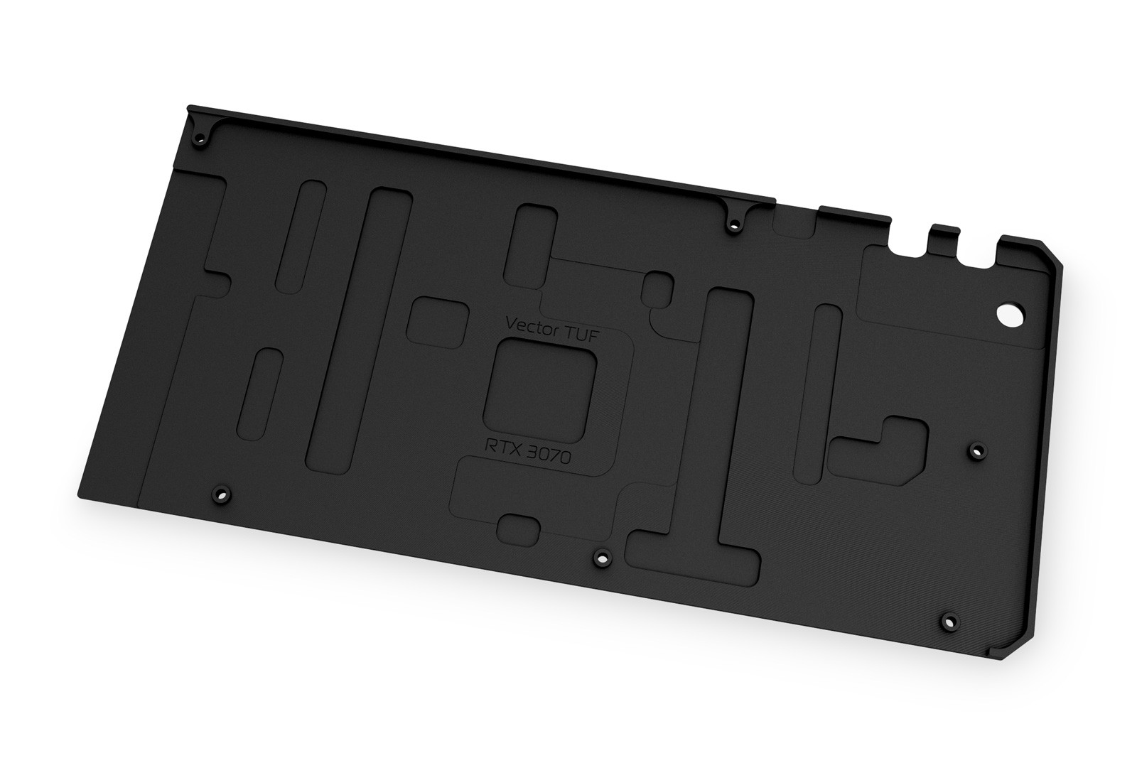 EKWB EK-Quantum Vector TUF RTX 3070 GPU Backplate, Black - Picture 2 of 3