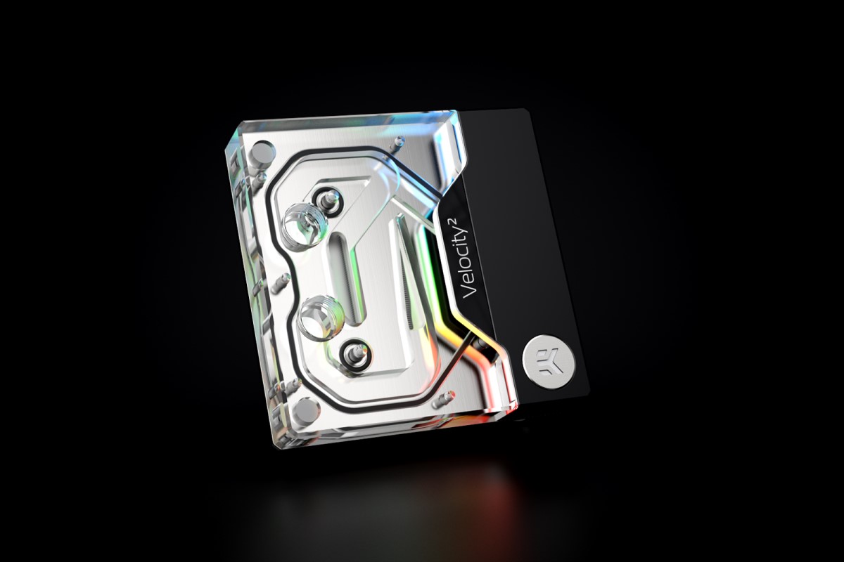 EKWB EK-Quantum Velocity 2 CPU Water Block D-RGB - 1700, Nickel/Plexi - Bild 2 von 6