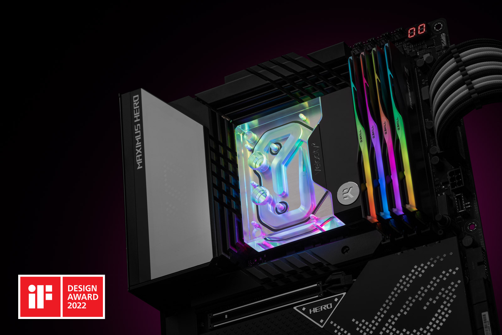 EKWB EK-Quantum Velocity 2 CPU Water Block D-RGB - 1700, Nickel/Plexi - Bild 4 von 6