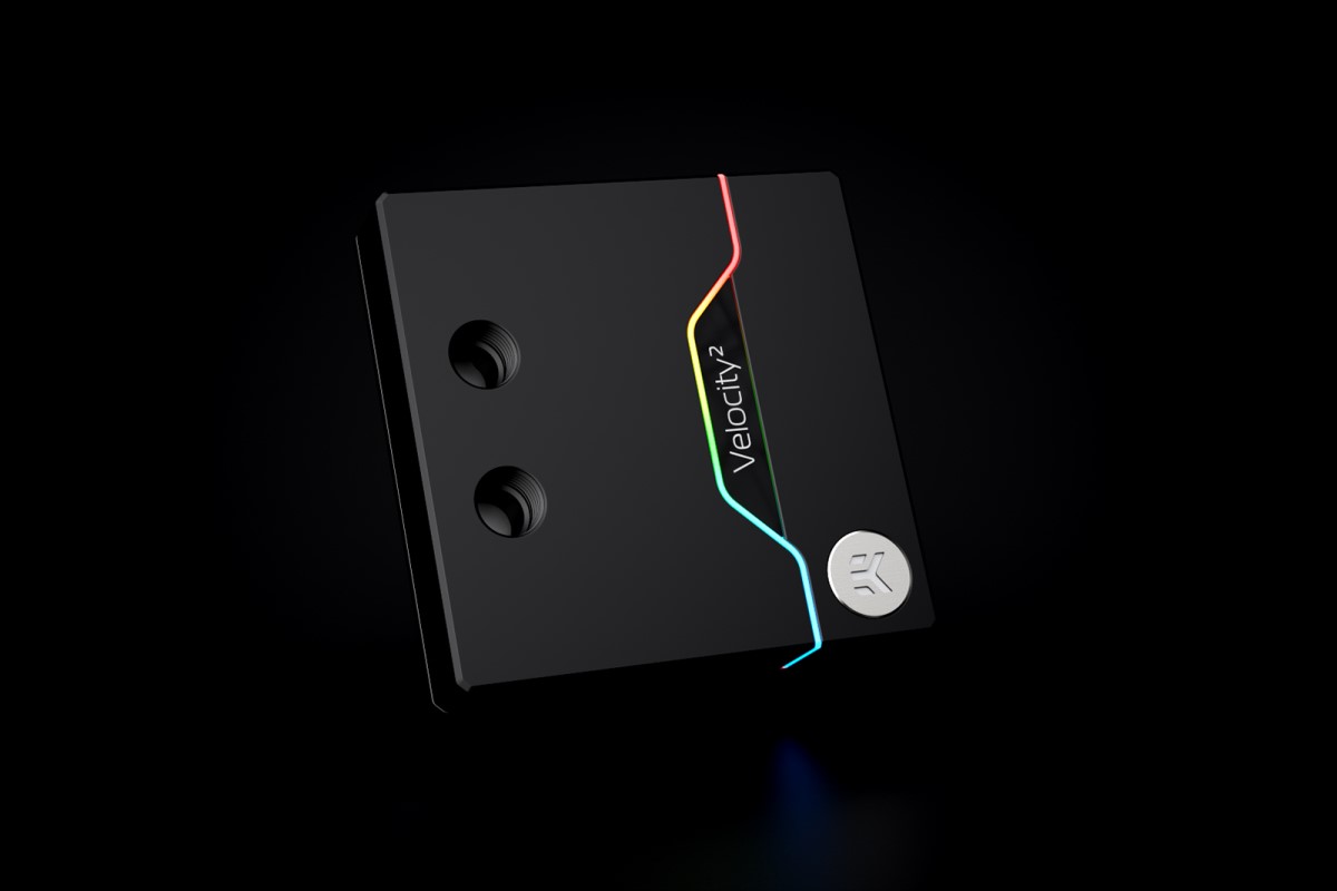 EKWB EK-Quantum Velocity 2 blocco acqua CPU D-RGB - 1700, nichel/acetale - Foto 2 di 5