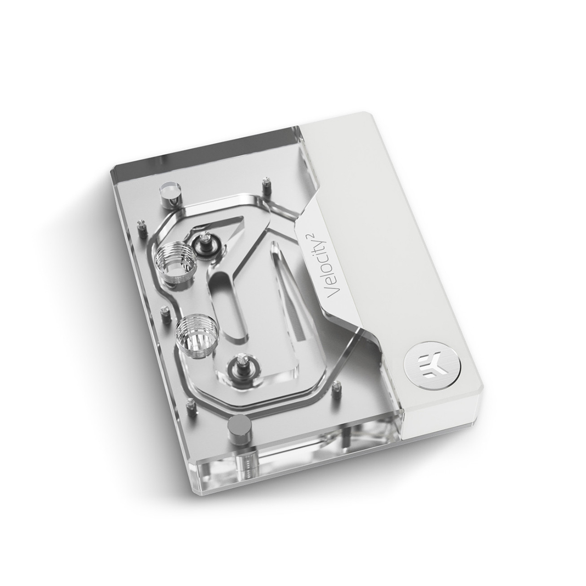 EKWB EK-Quantum Velocity 2 CPU Water Block, AM5, D-RGB, White