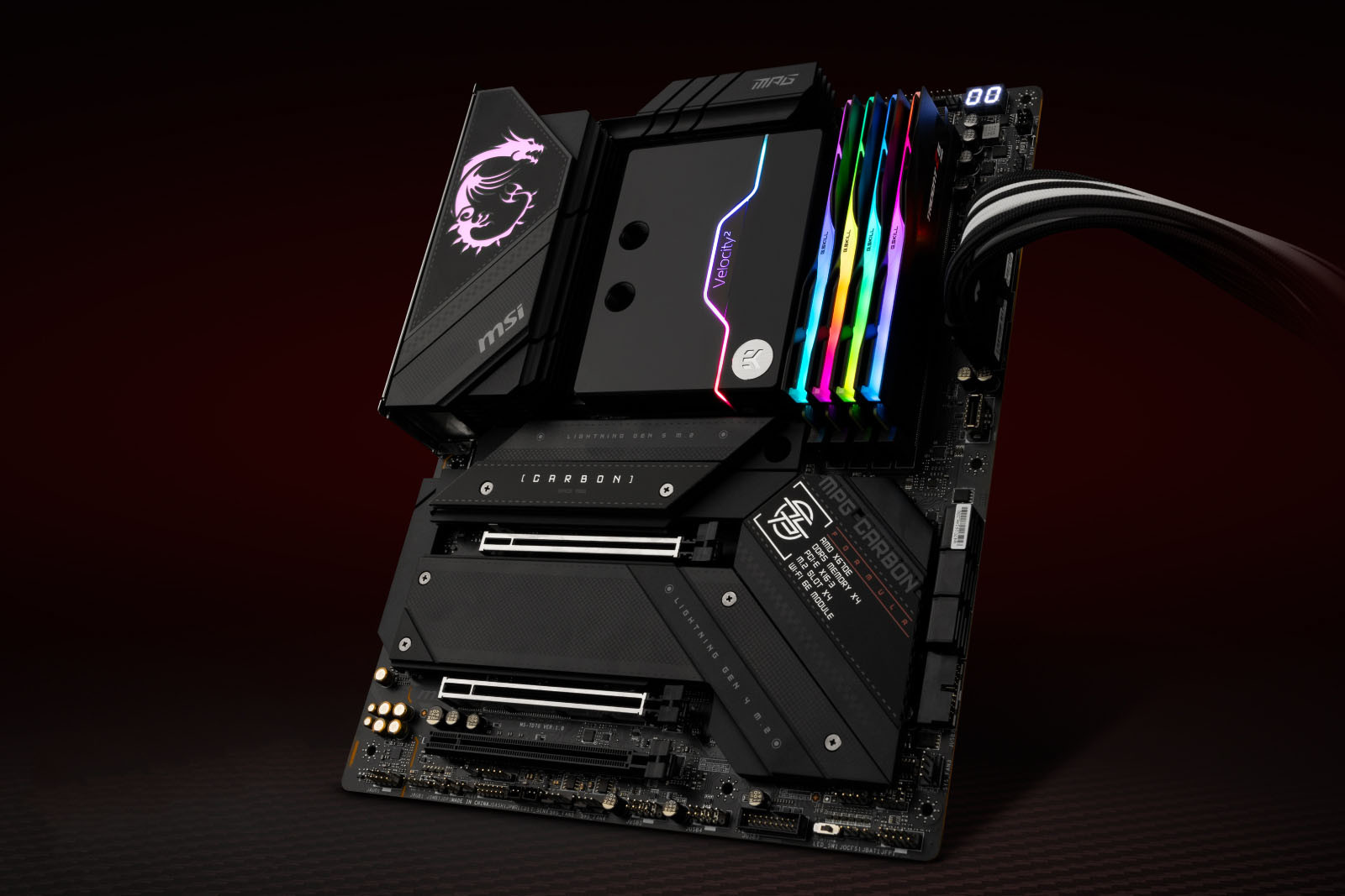 EKWB EK-Quantum Velocity 2 CPU Water Block, AM5, D-RGB, Nickel + Acetal - Afbeelding 7 van 7