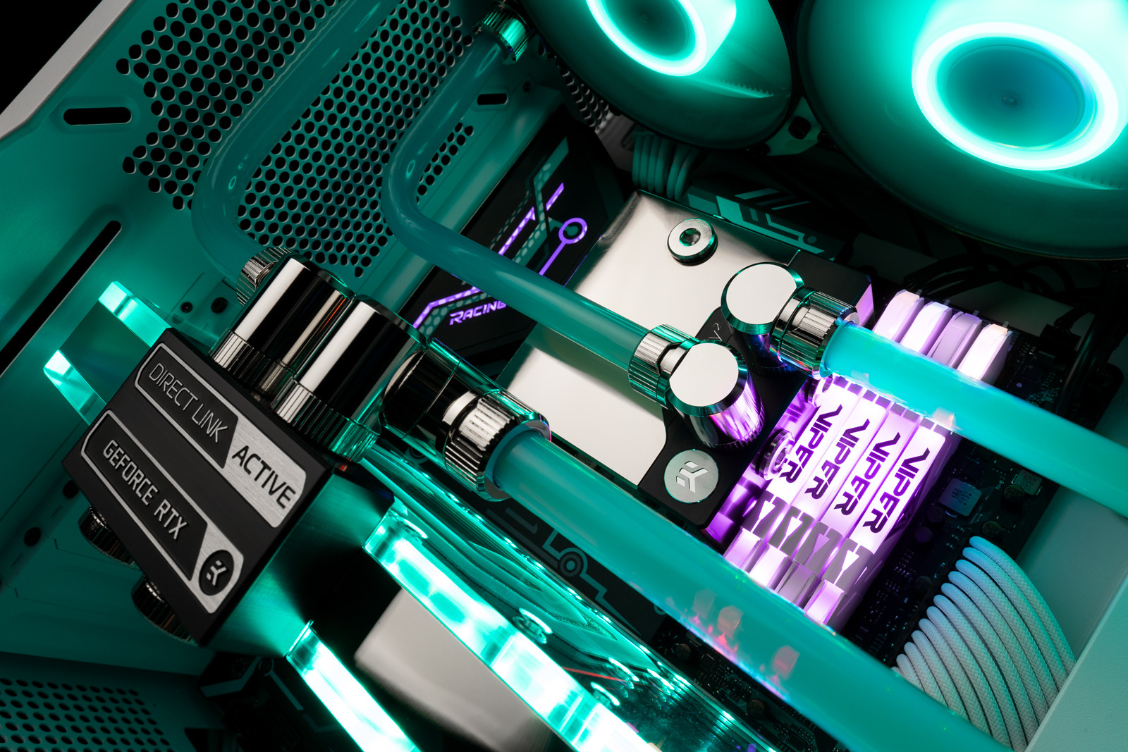 EKWB Quantum Velocity 2 DDC Pump/Reservoir 1700 CPU Block Combo, Nickel + Plexi - Picture 4 of 6