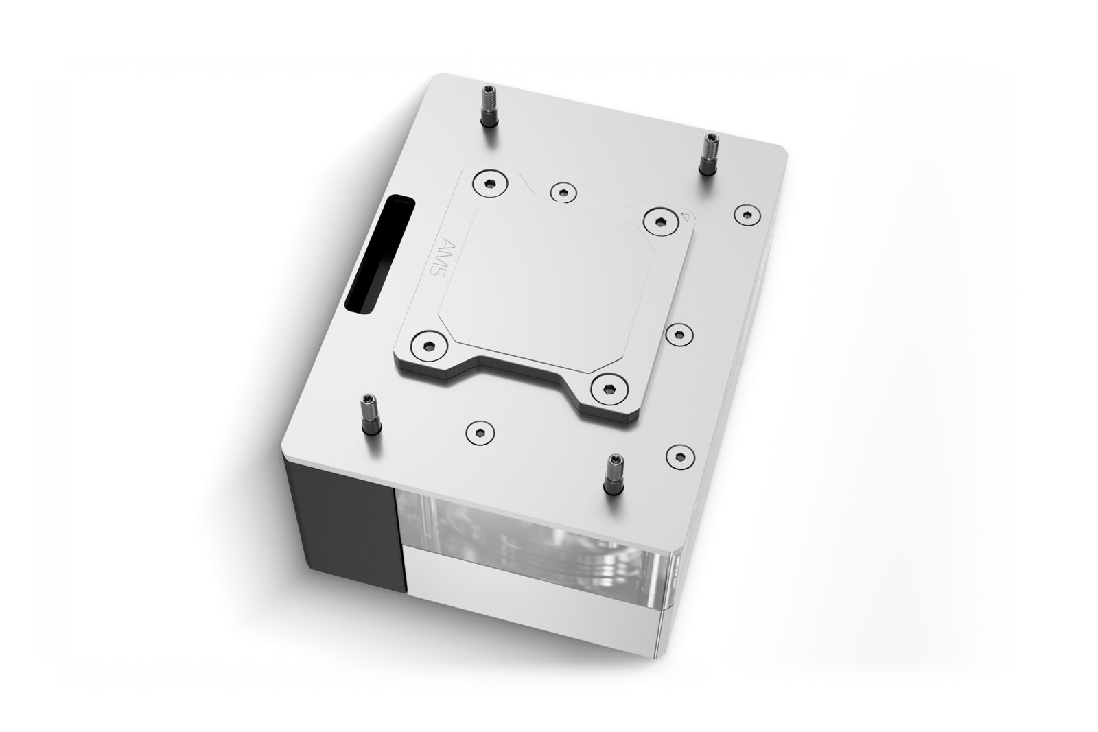 EKWB Quantum Velocity 2 AM5 CPU Water Block, Pump/Reservoir Combo, Nickel/Plexi - Picture 2 of 7