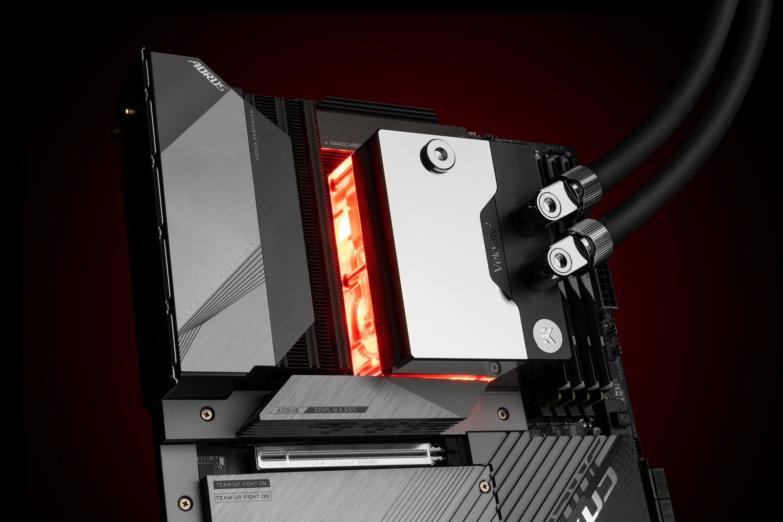 EKWB Quantum Velocity 2 AM5 CPU Water Block, Pump/Reservoir Combo, Nickel/Plexi - Picture 4 of 7