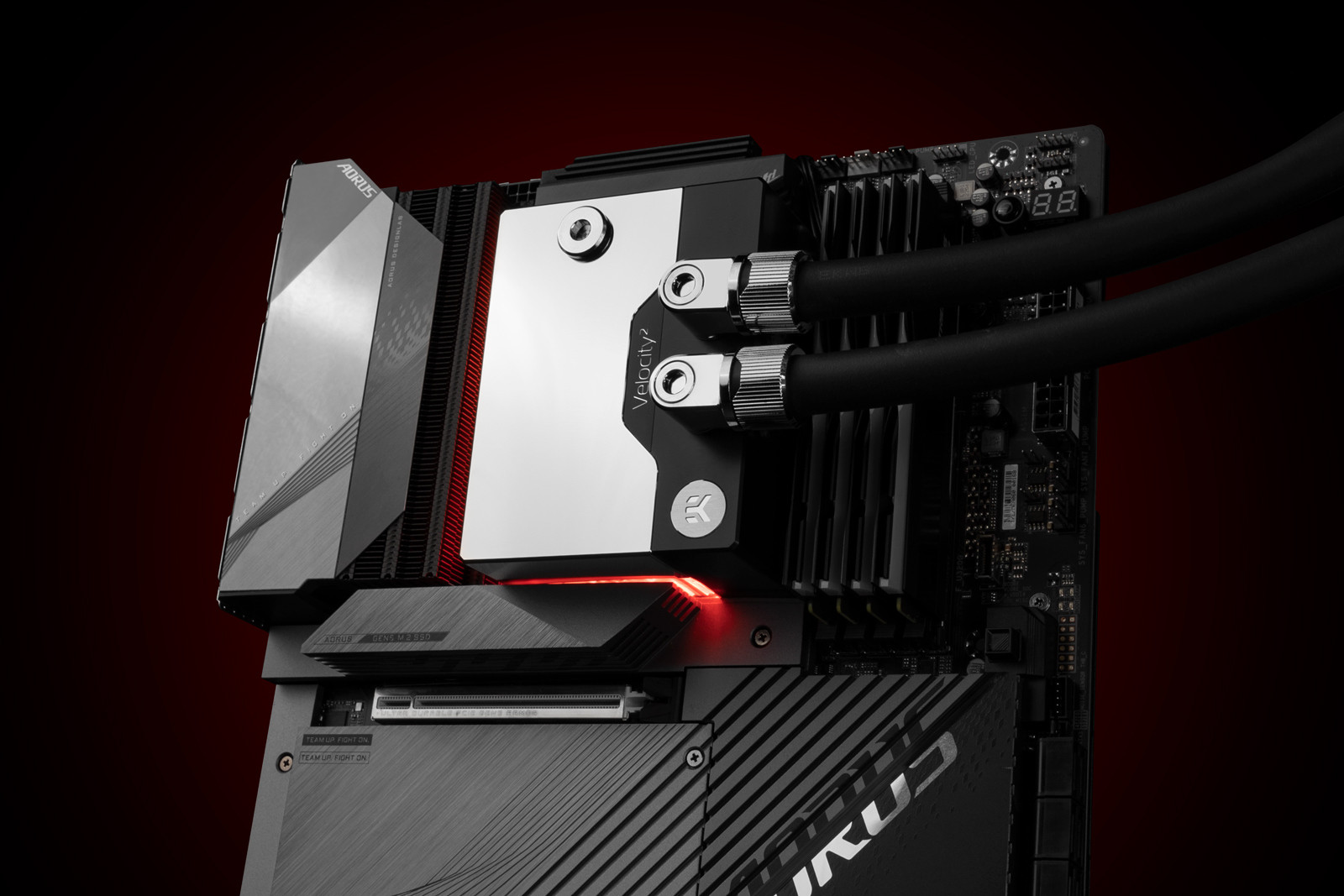 EKWB Quantum Velocity 2 AM5 CPU Water Block, Pump/Reservoir Combo, Nickel/Plexi - Picture 5 of 7