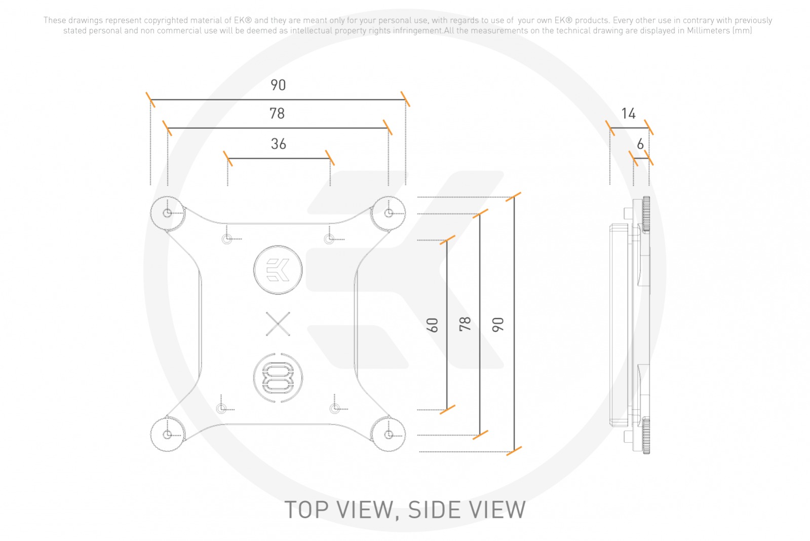 EKWB EK-Quantum Velocity 2 ILM Replacement - 1700 - Picture 3 of 5