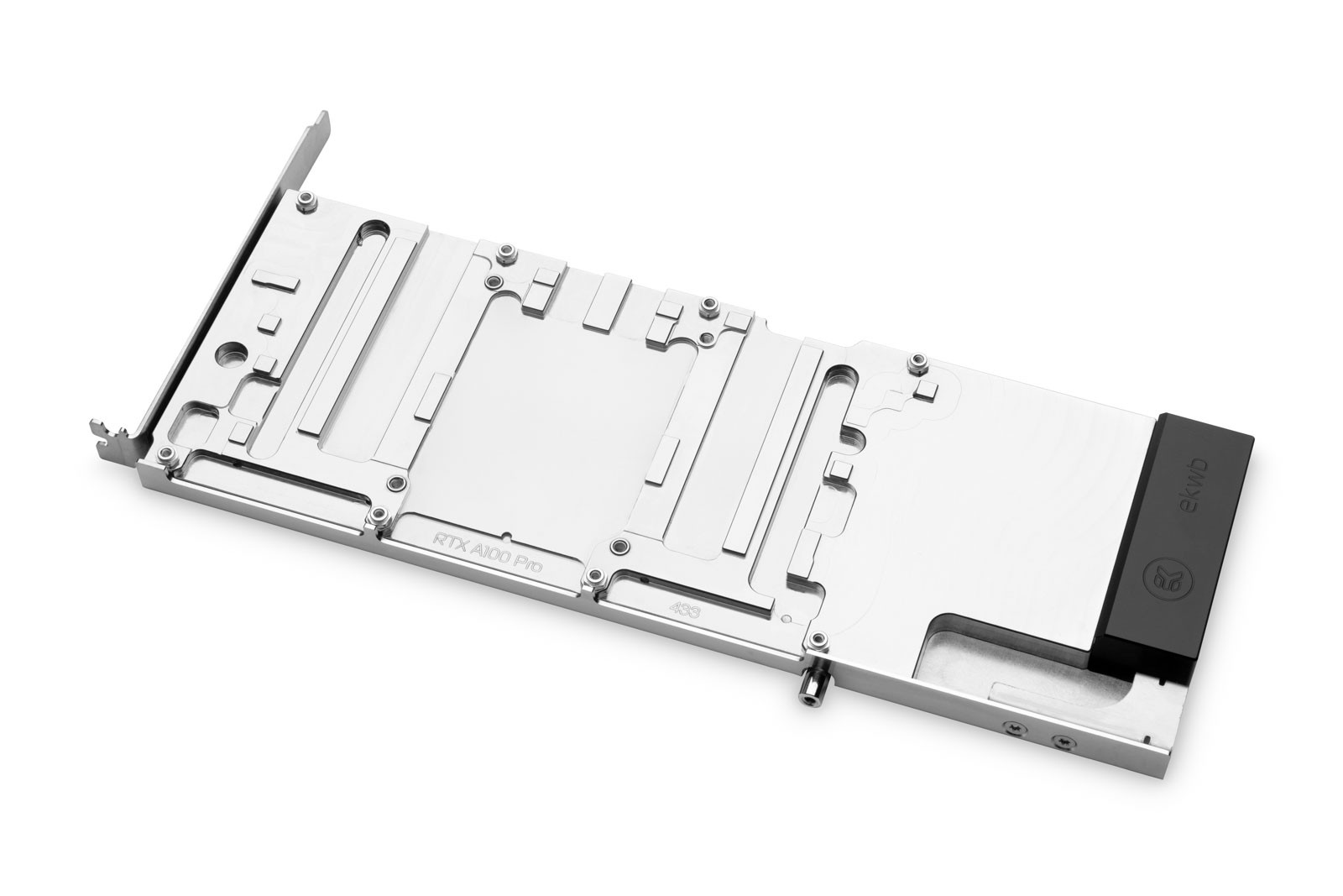 GPU rack EKWB EK-Pro A100 bloc d'eau, nickel + inox - Photo 2/5
