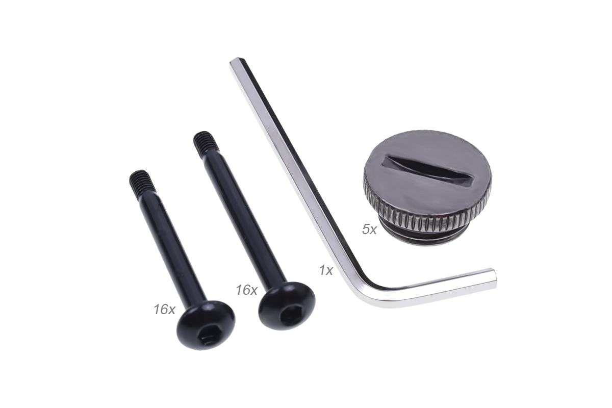 Alphacool NexXxos UT60 Full Copper Radiator, 480mm, Quad Fan, Black - Picture 5 of 6