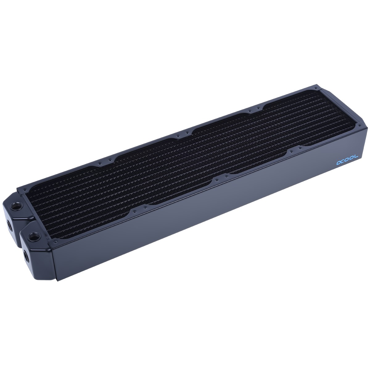 Alphacool NexXxos UT60 Full Copper Radiator, 480mm, Quad Fan, Black - Picture 1 of 6