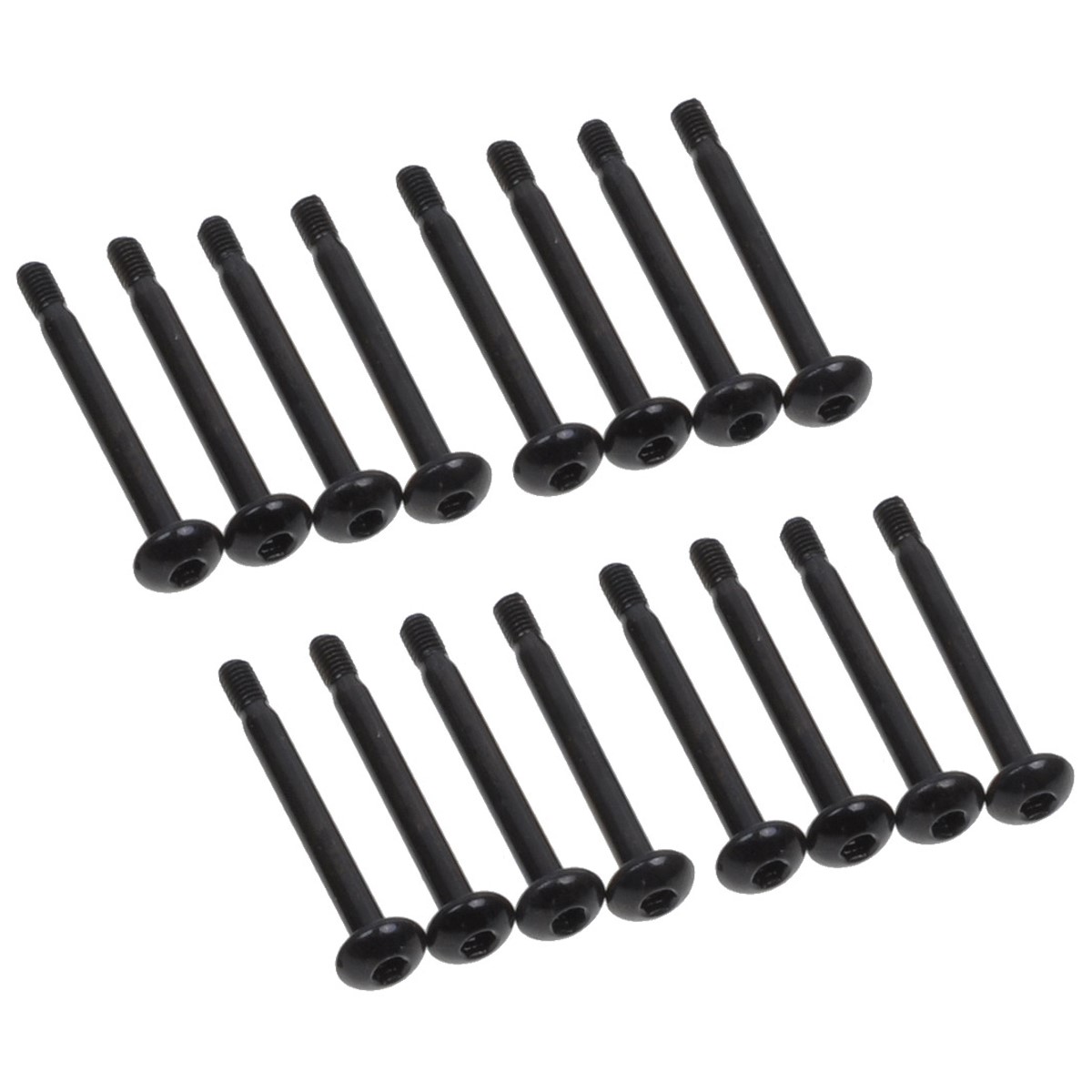 Alphacool NexXxos Fan Mounting Screw, M3 x 30mm, Black, 16-pack - Picture 1 of 1