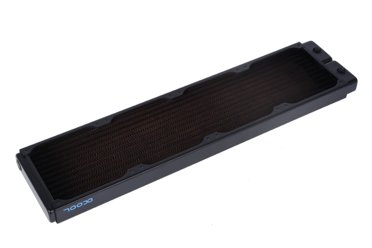 Alphacool NexXxos ST30 Full Copper 480mm Radiator V.2, 120mm x 4, Quad Fan - Afbeelding 2 van 5
