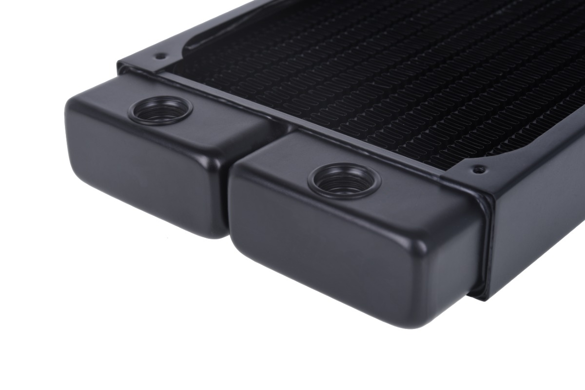 Alphacool NexXxos ST30 Full Copper 480mm Radiator V.2, 120mm x 4, Quad Fan - Afbeelding 3 van 5