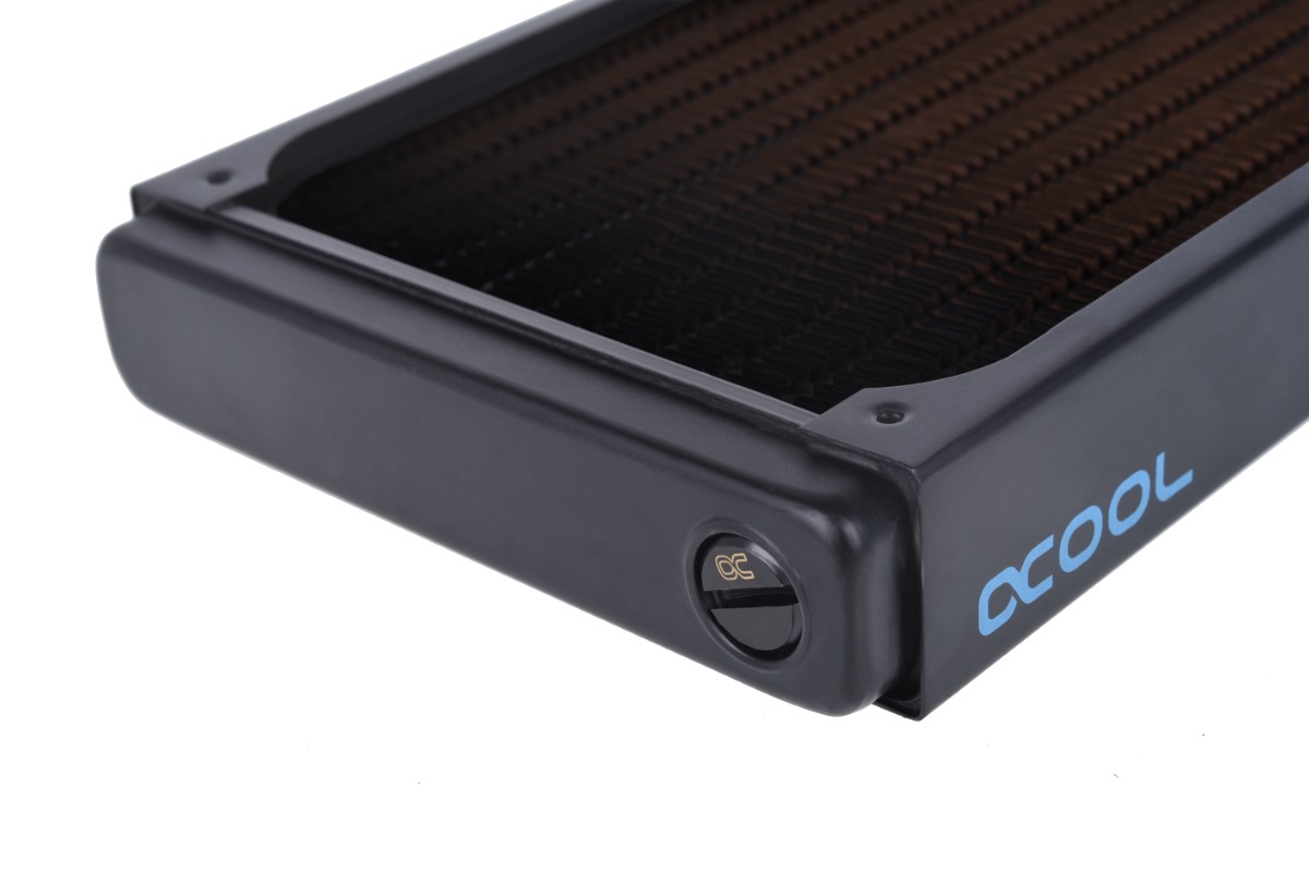 Alphacool NexXxos ST30 Full Copper 480mm Radiator V.2, 120mm x 4, Quad Fan - Afbeelding 4 van 5