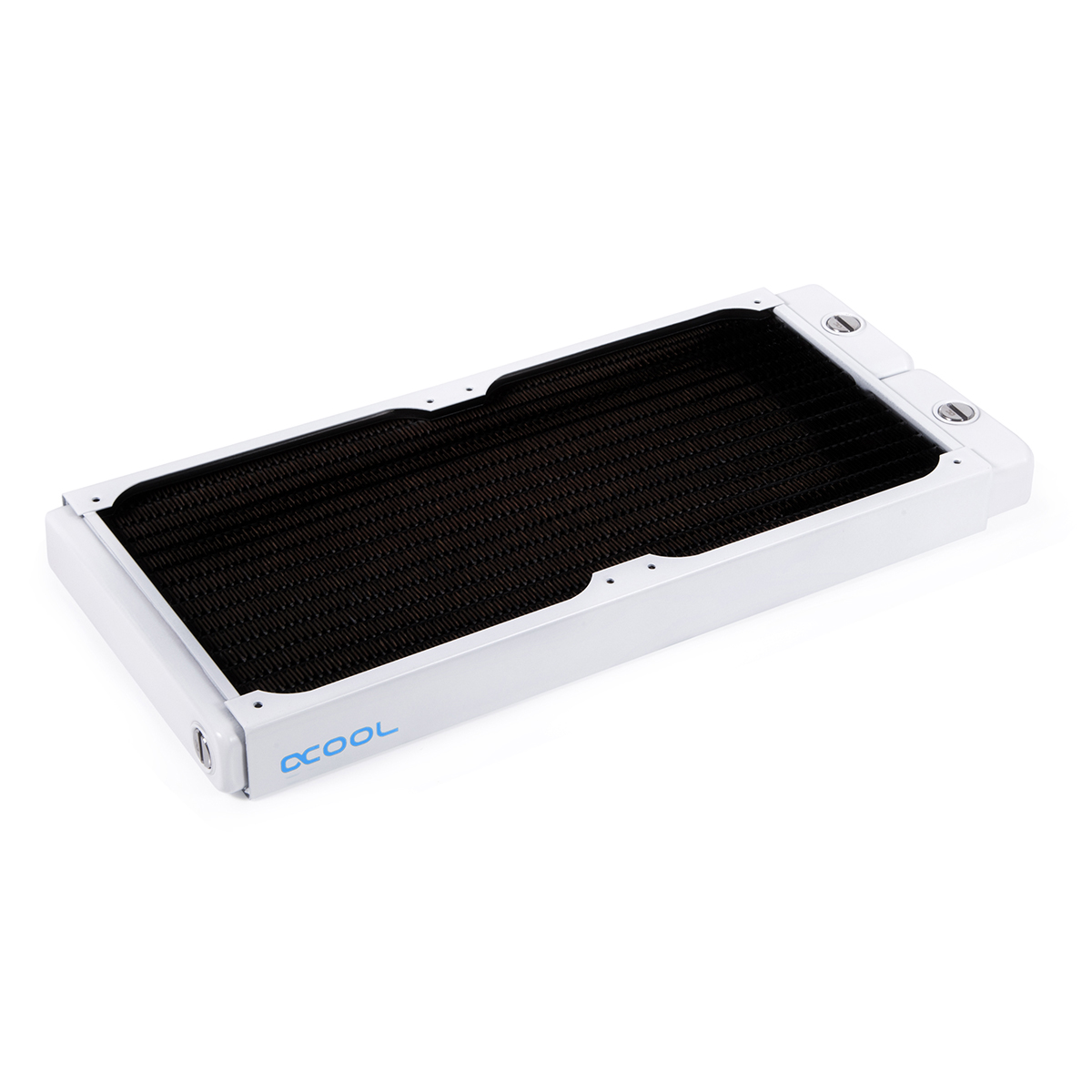 Alphacool NexXxos ST30 280mm Radiator V.2, 140mm x 2, Dual Fan, White - Afbeelding 1 van 4
