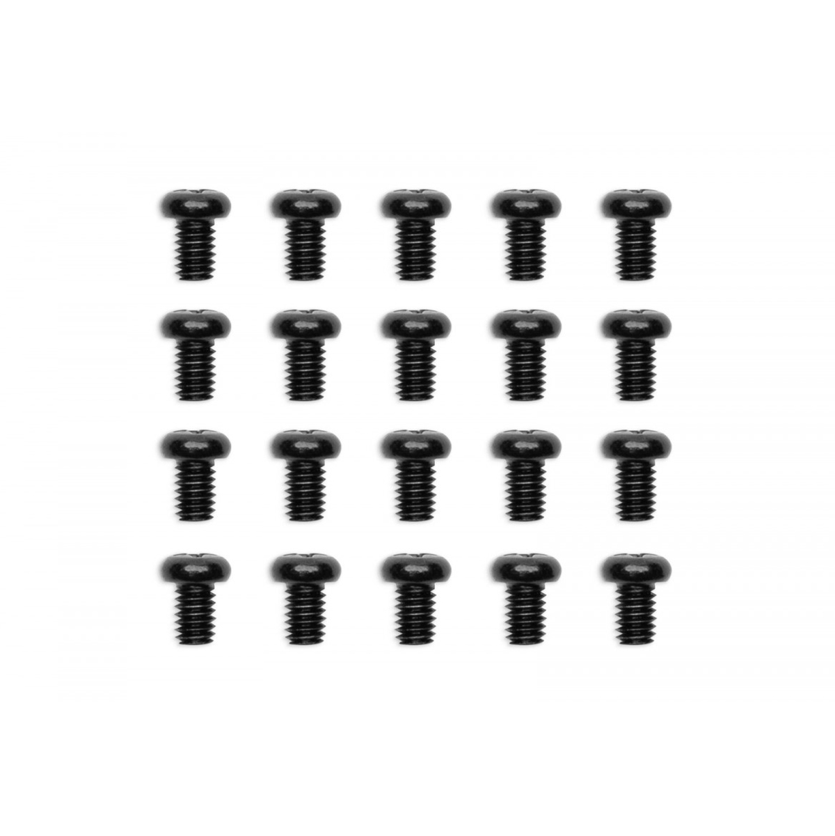 EKWB EK-Loop Phillips Head Screw Set, M4x6mm, Black, 20-pack - Picture 1 of 1