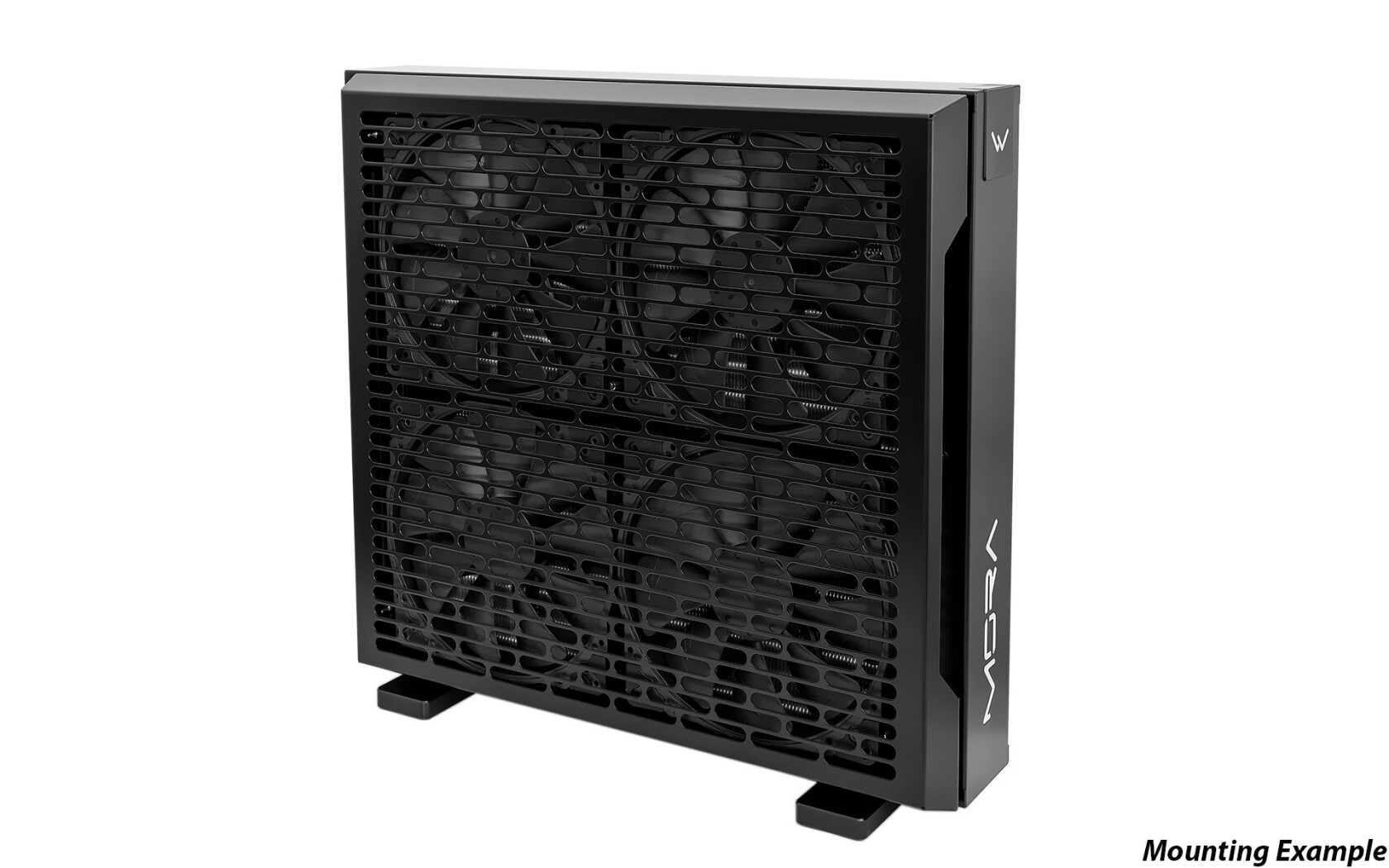 Watercool MO-RA IV 400 Griglia per ventilatori, Nero - Foto 4 di 4