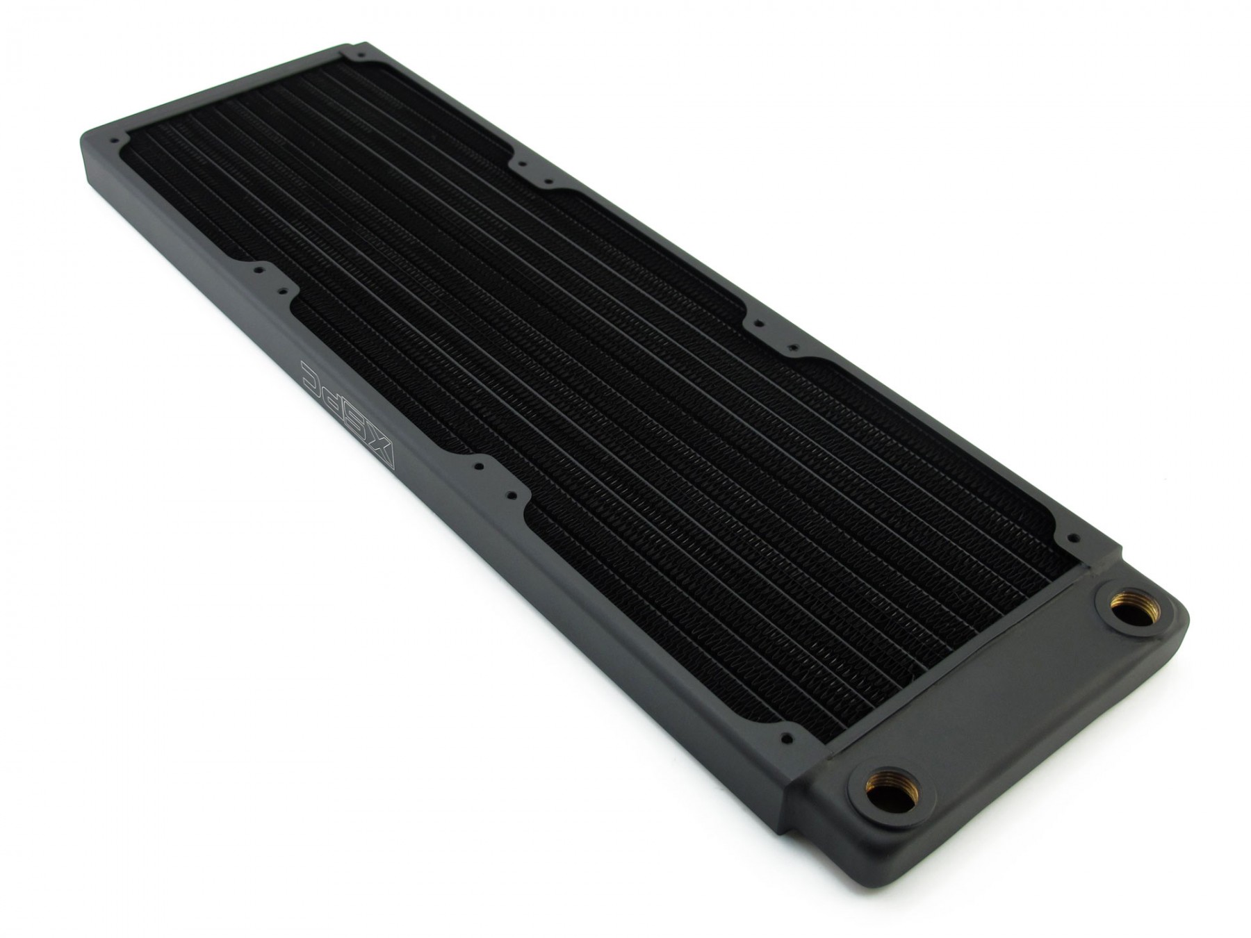 XSPC TX360 Ultra Thin Radiator, 120mm x 3, Triple Fan, Black, 2-pack - Picture 2 of 7