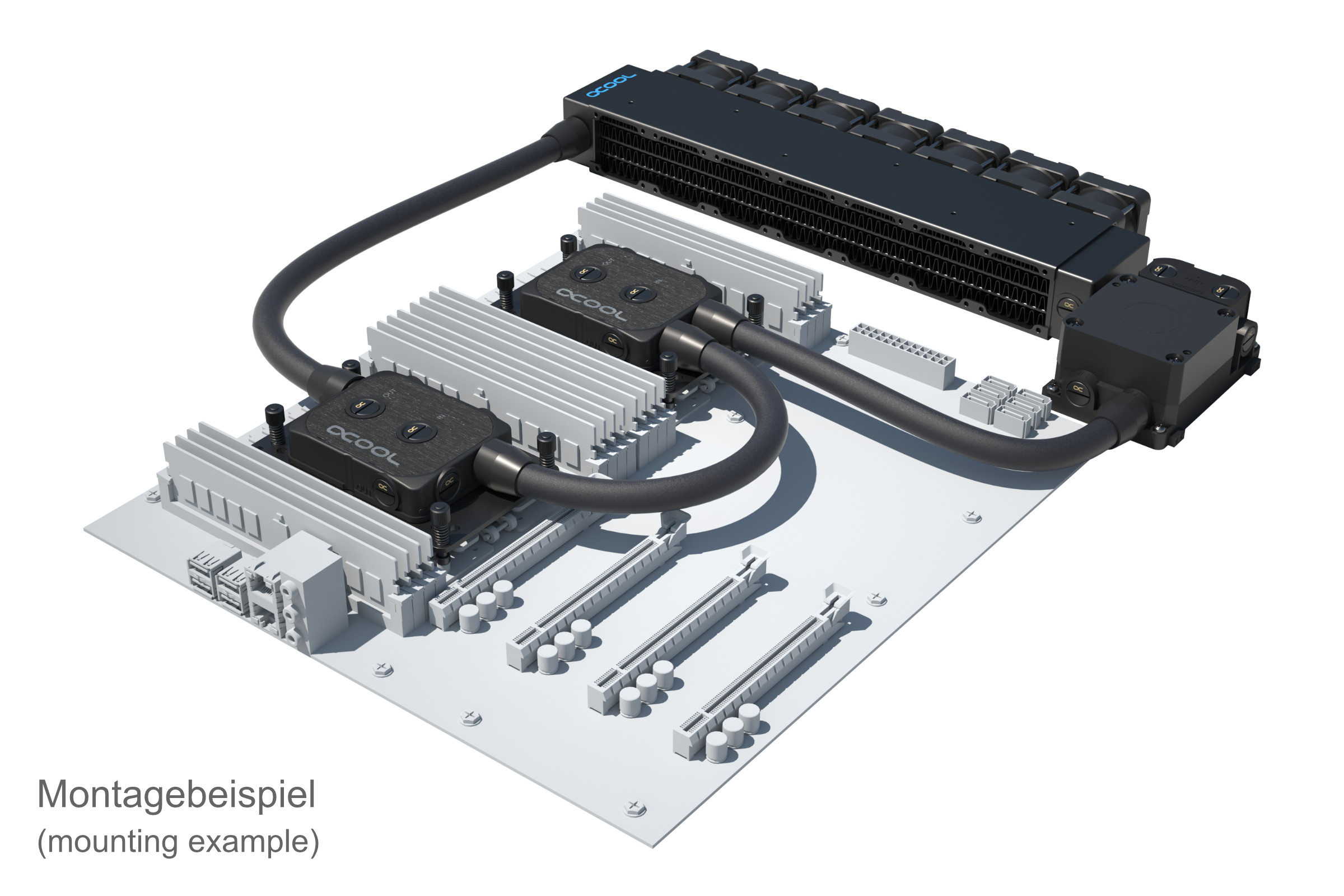 Alphacool AGB ES Reservoir 1U - DDC Pump Top Version - Picture 7 of 7