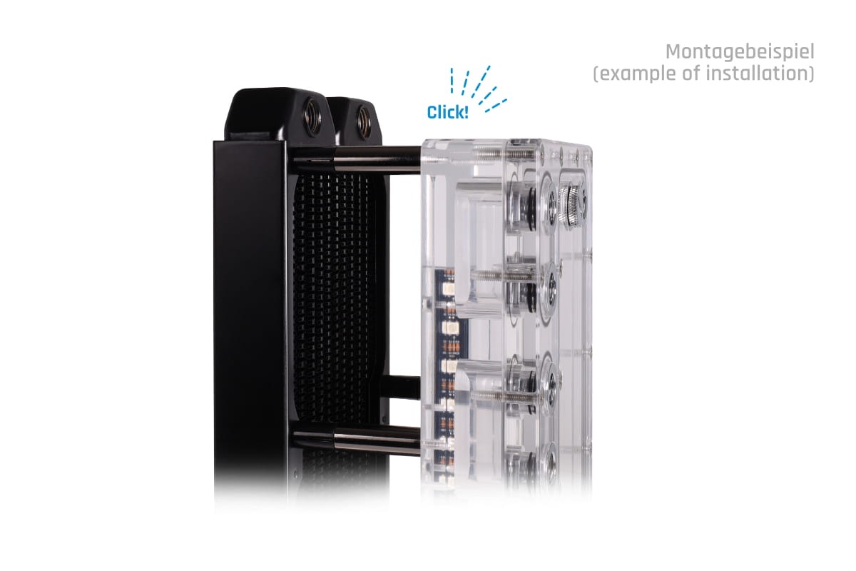 Alphacool Core Distro Plate Push Mounting Set, 50mm - Picture 3 of 5