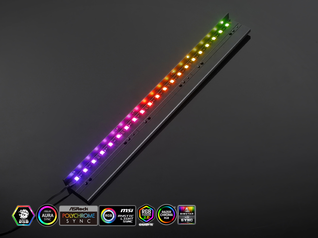 Módulo de iluminación magnética Bitspower Digital RGB 360 - Imagen 2 de 3